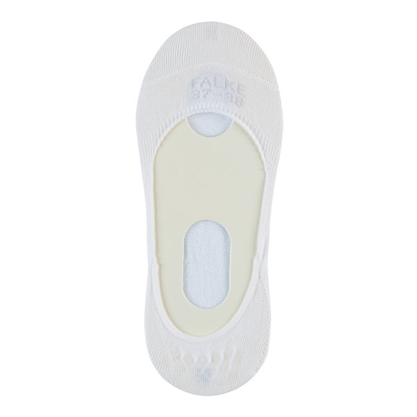 Falke Step wit Kousenvoetjes