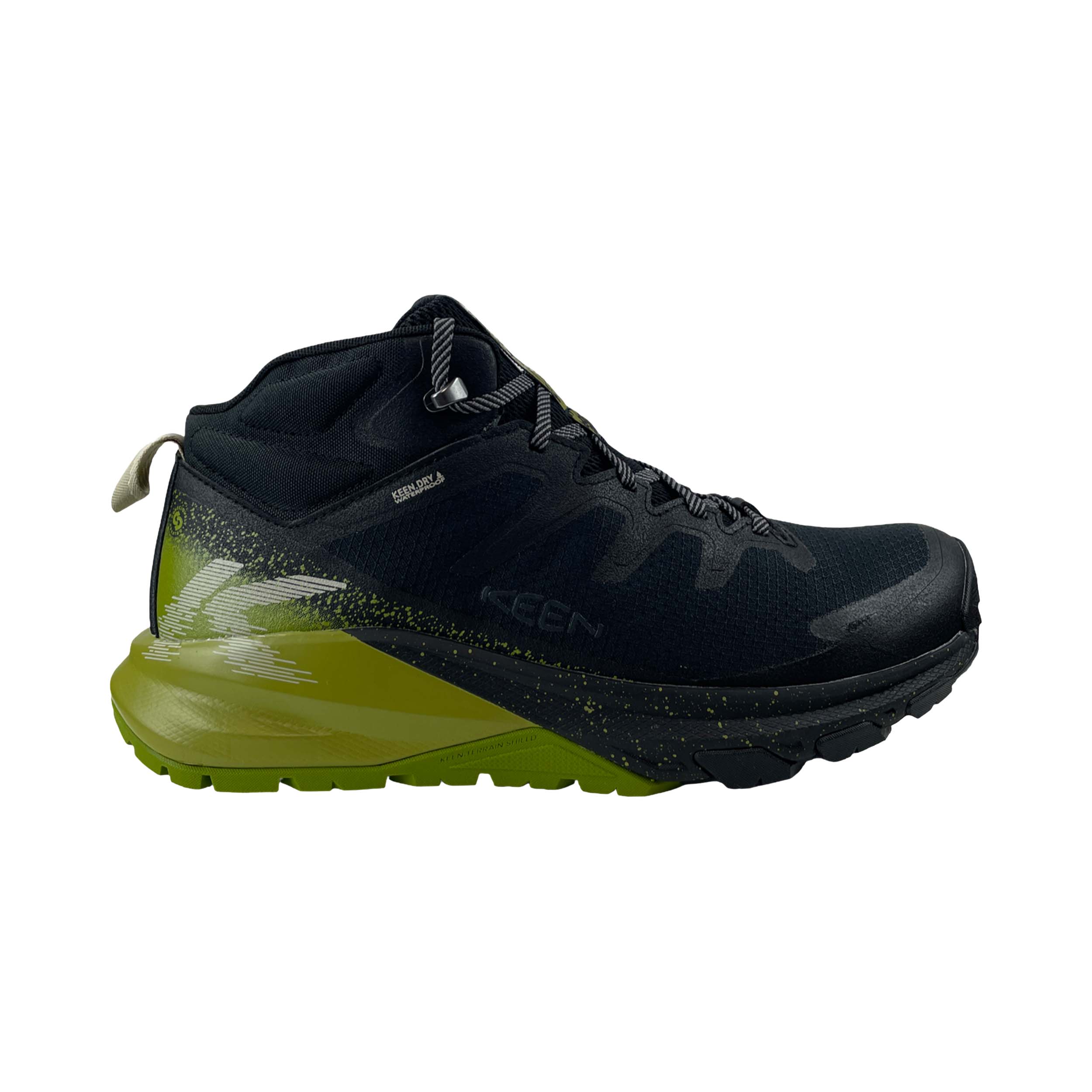 Keen K1032053 Wandelschoen Targhee Apex Mid WP Men Black/Golden Cypre