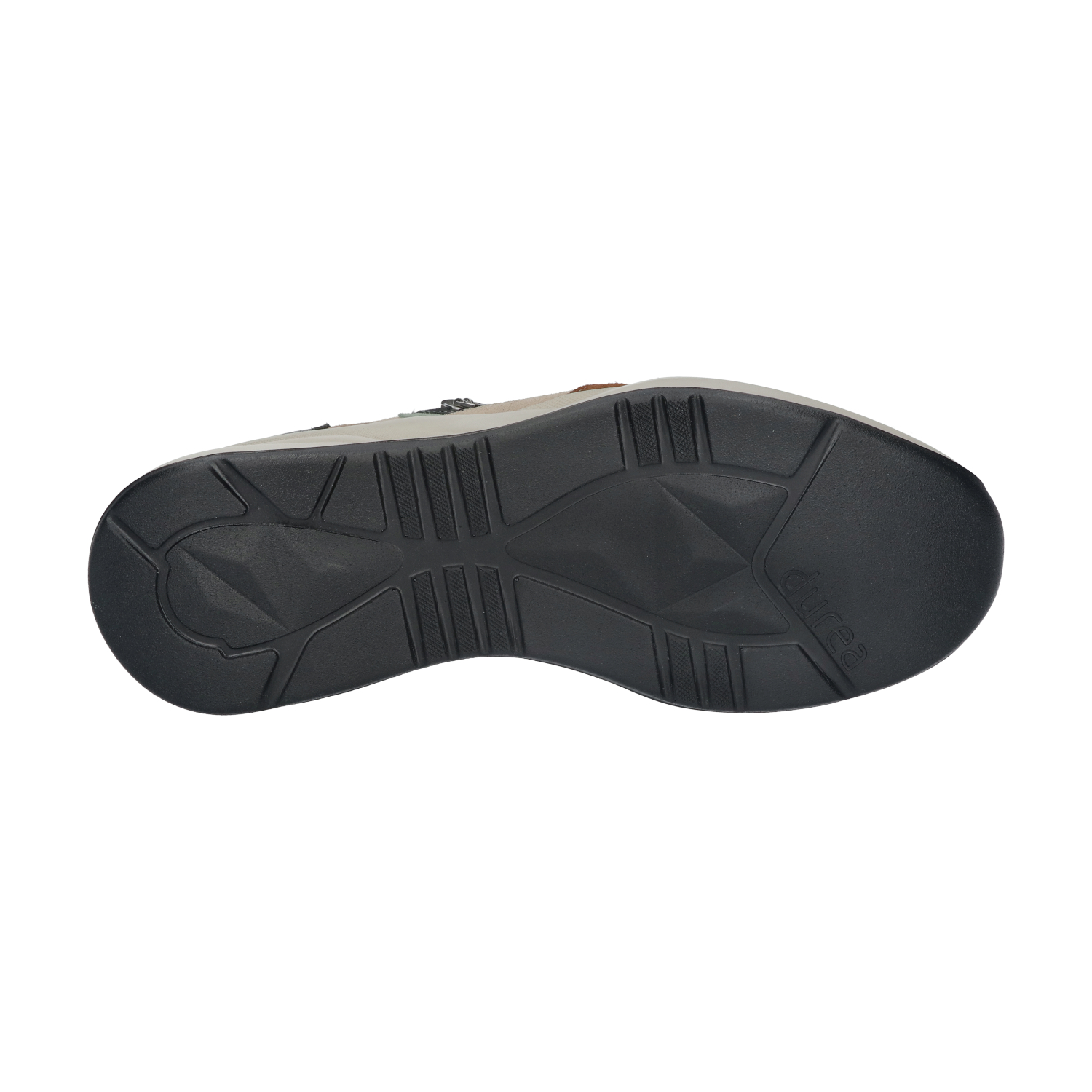 Durea 6295 Sneaker Zwart/Vacchetta H