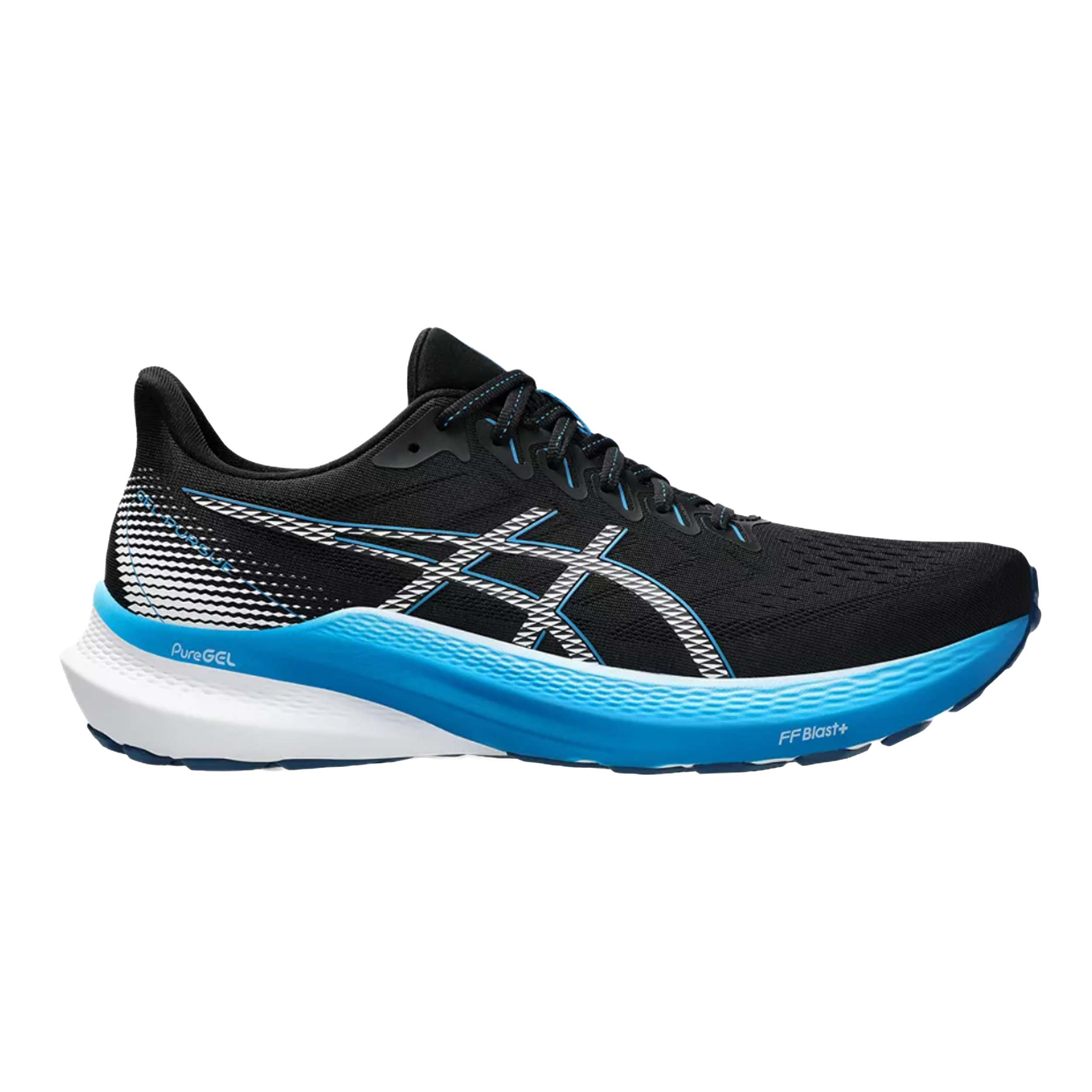 Asics 1011C046 Gel-Persue 10 Men Black/Aegean Blue