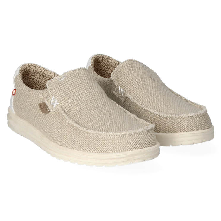 HEYDUDE HD40124 Instapper Mikka Braided Off White