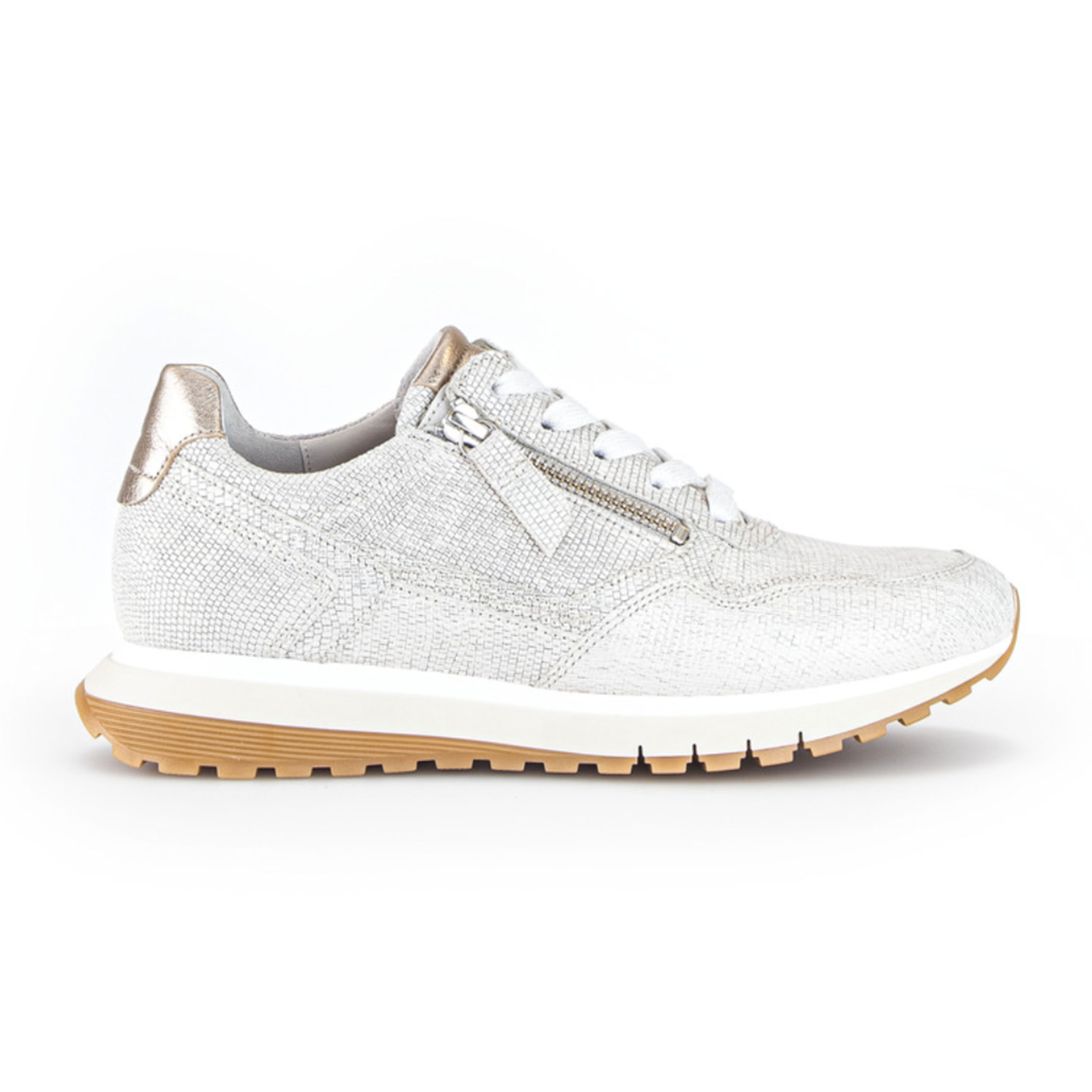 Gabor 46.378 Sneaker White/Gold/Powder H