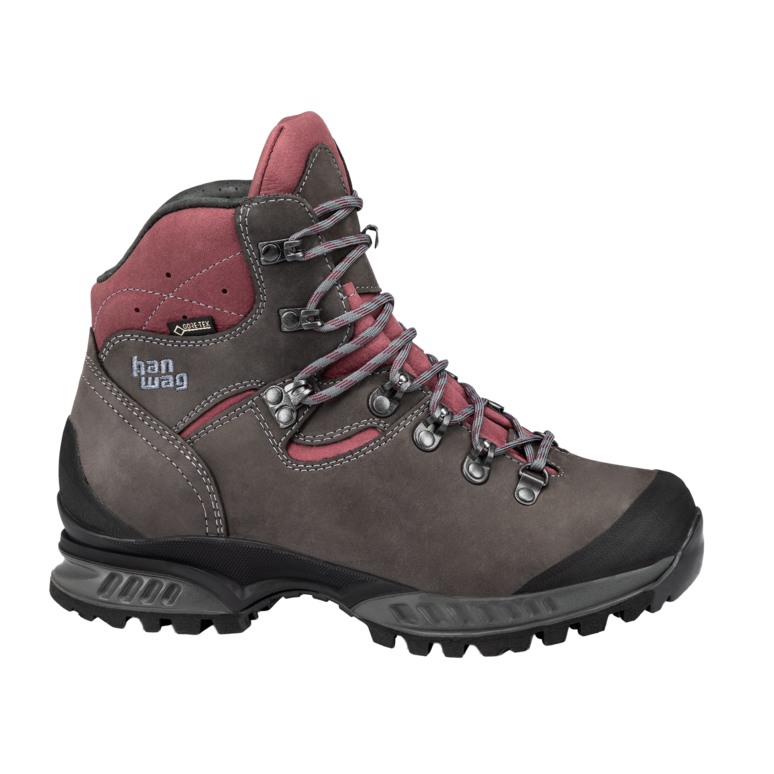Hanwag 200201 Tatra II Wide Lady GTX Asphalt/Dark Garnet