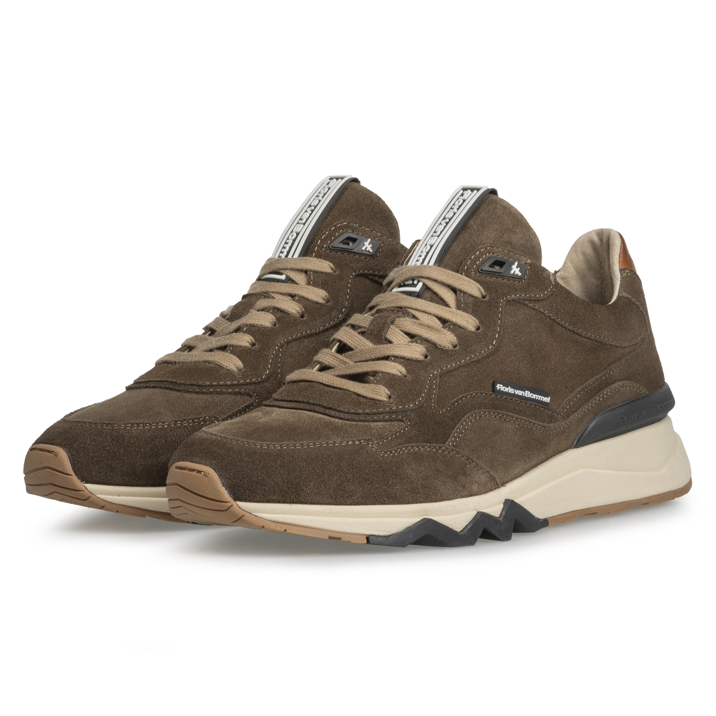 Floris van Bommel SFM-10135 Sneaker De Zager 02.00 Taupe G