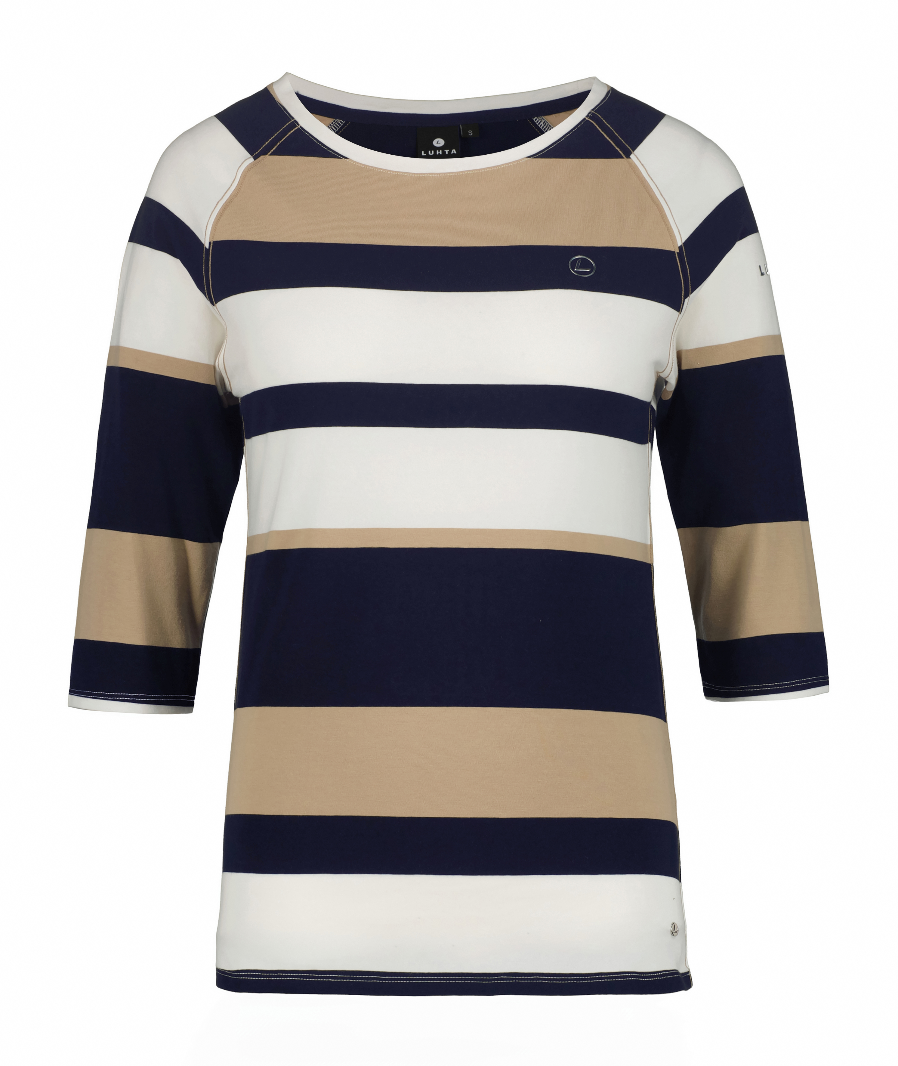 Luhta 37256 Shirt Hadli Donkerblauw