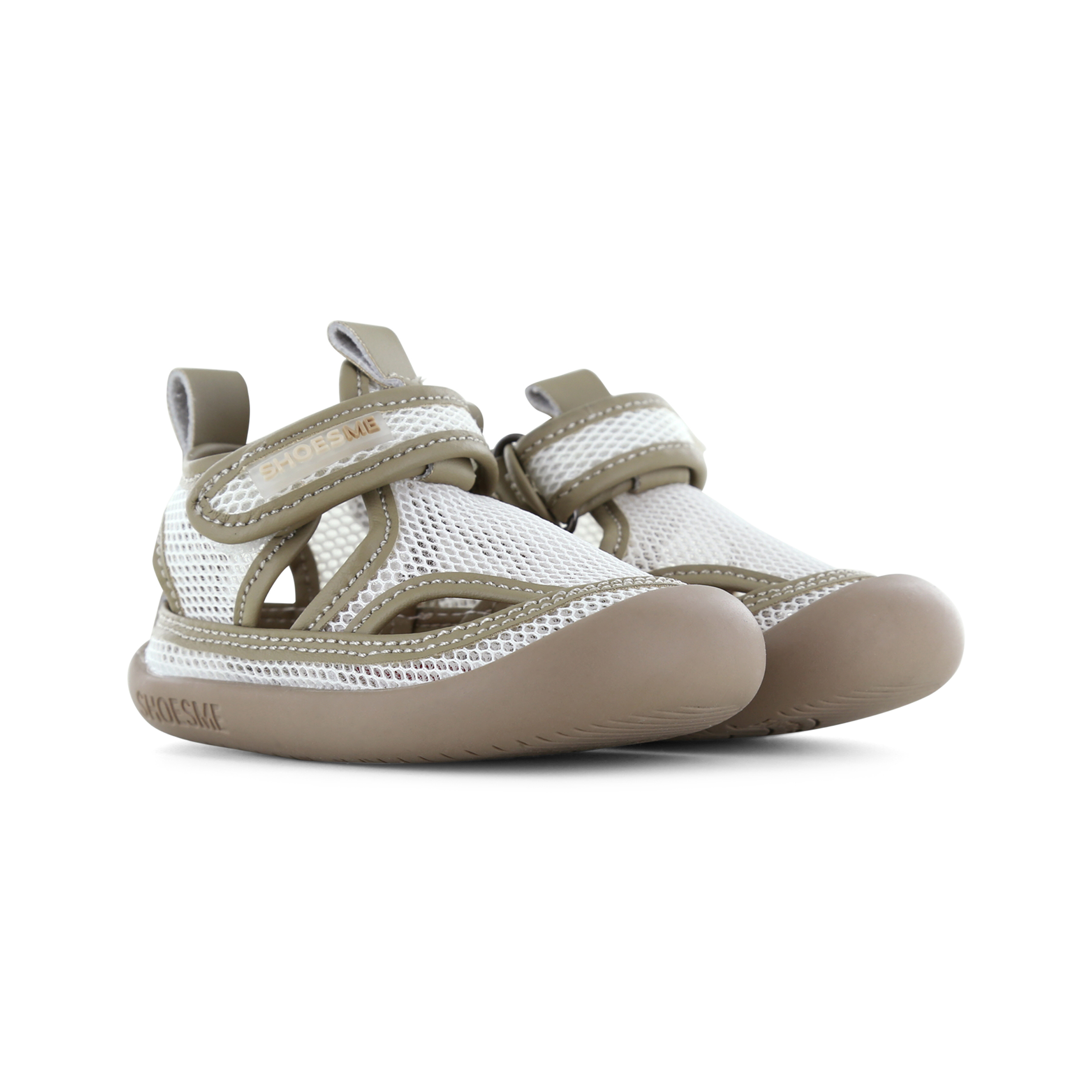 Shoesme BF24S018 Sandaal  Extreme-Flex White/Taupe