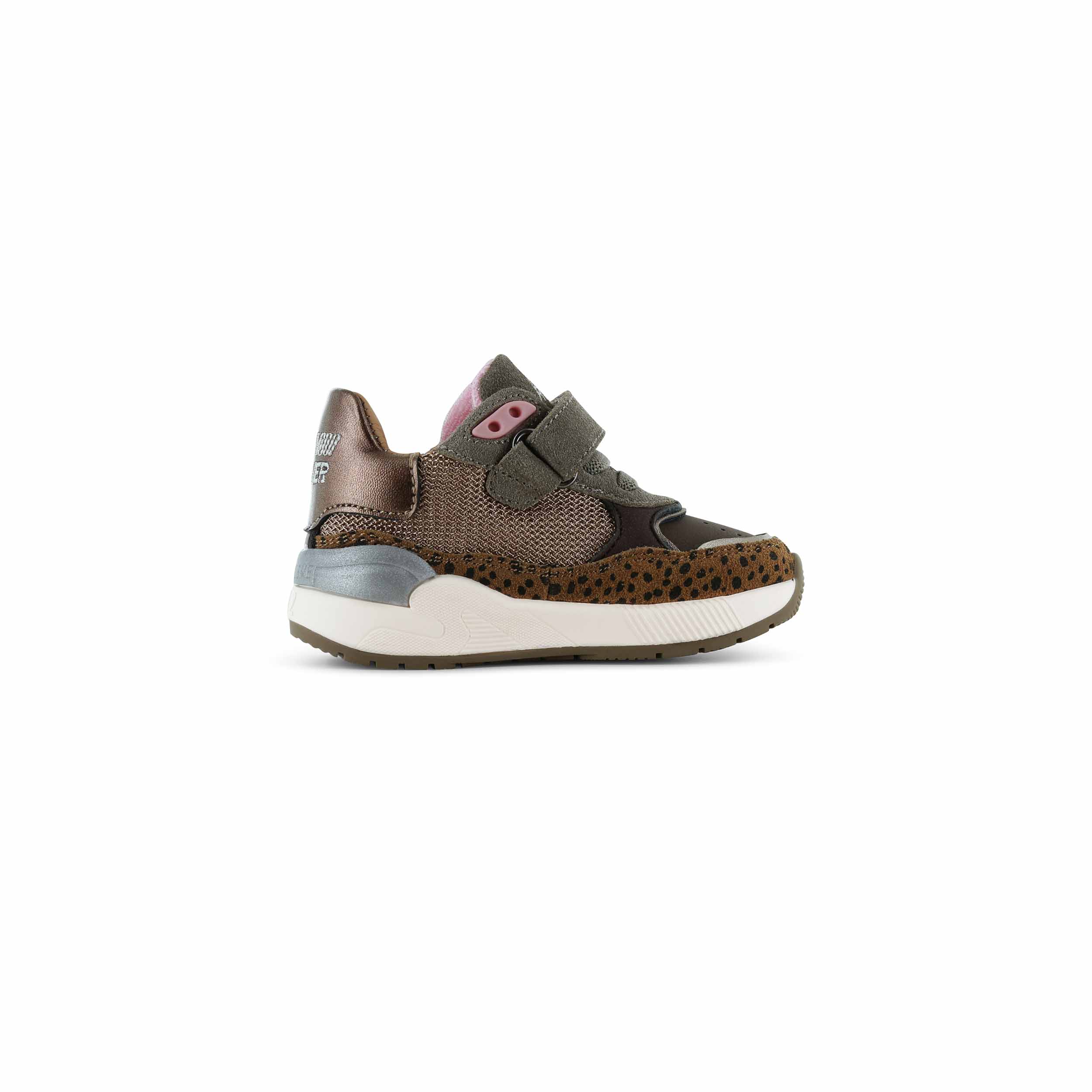 Shoesme ST24W008 Sneaker Trainers Bronze/Black Dots