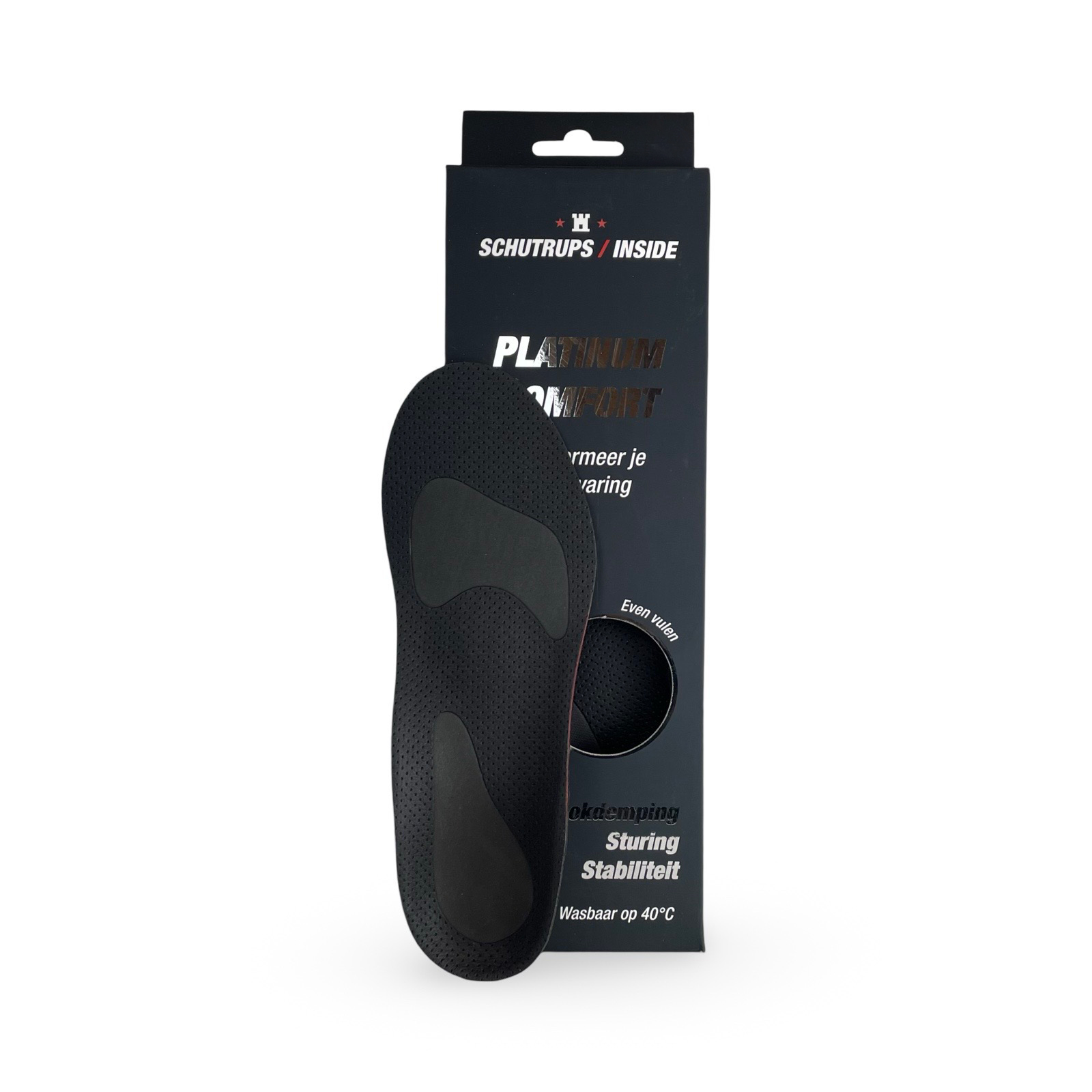 Schutrups Inside Inlegzool Platinum Comfort Zwart