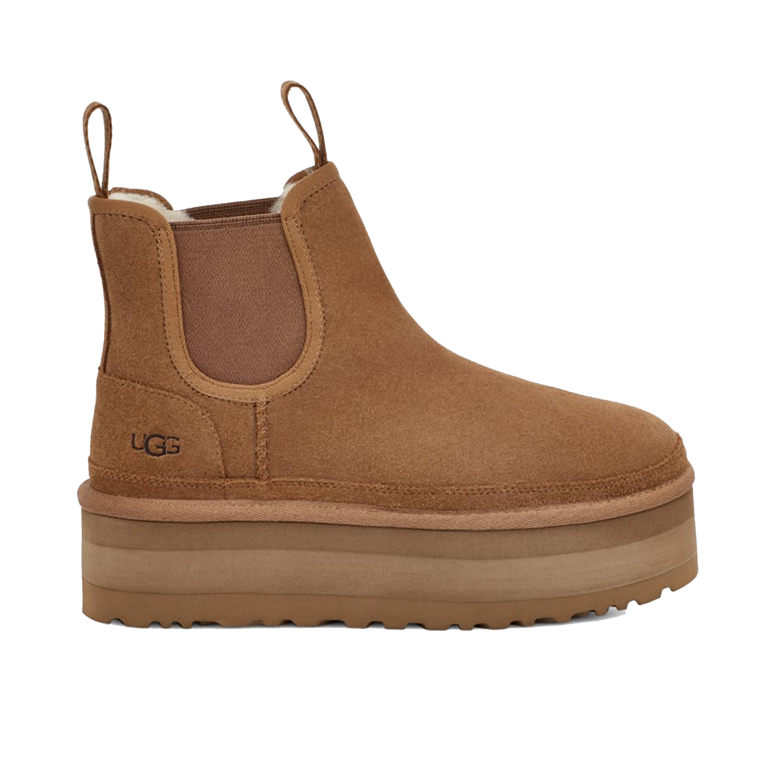 UGG 1134526 Neumel Platform Chelsea Chestnut