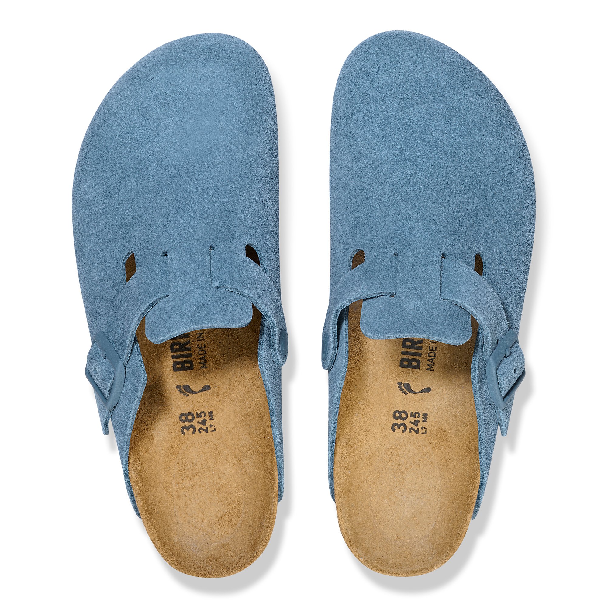 Birkenstock 1026769 Muil Boston Elemental Blue Regular