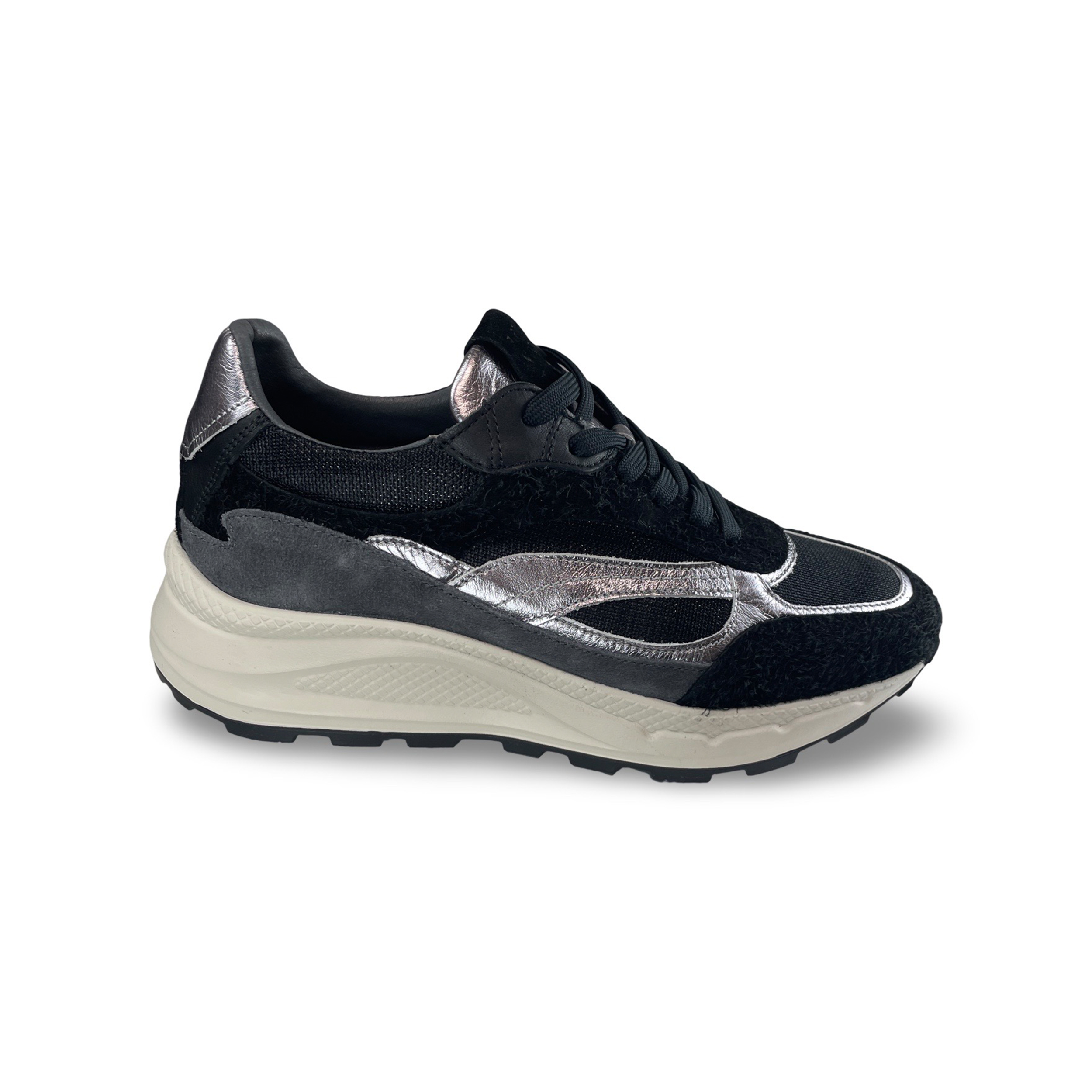 Piedi Nudi 01.02 Sneaker West Black/Silver