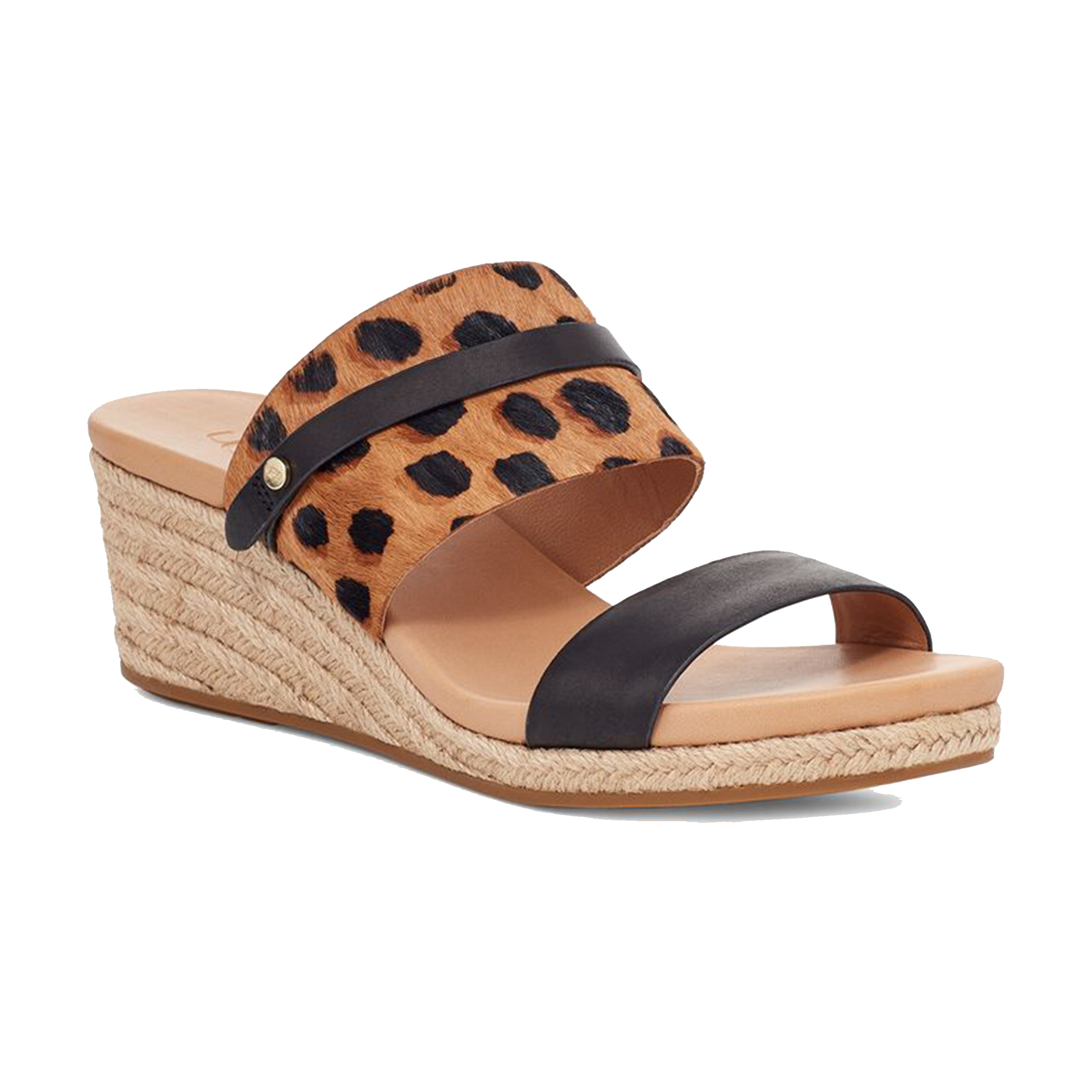 UGG 1128359 Slipper Ebele Black/Light Butterscotch