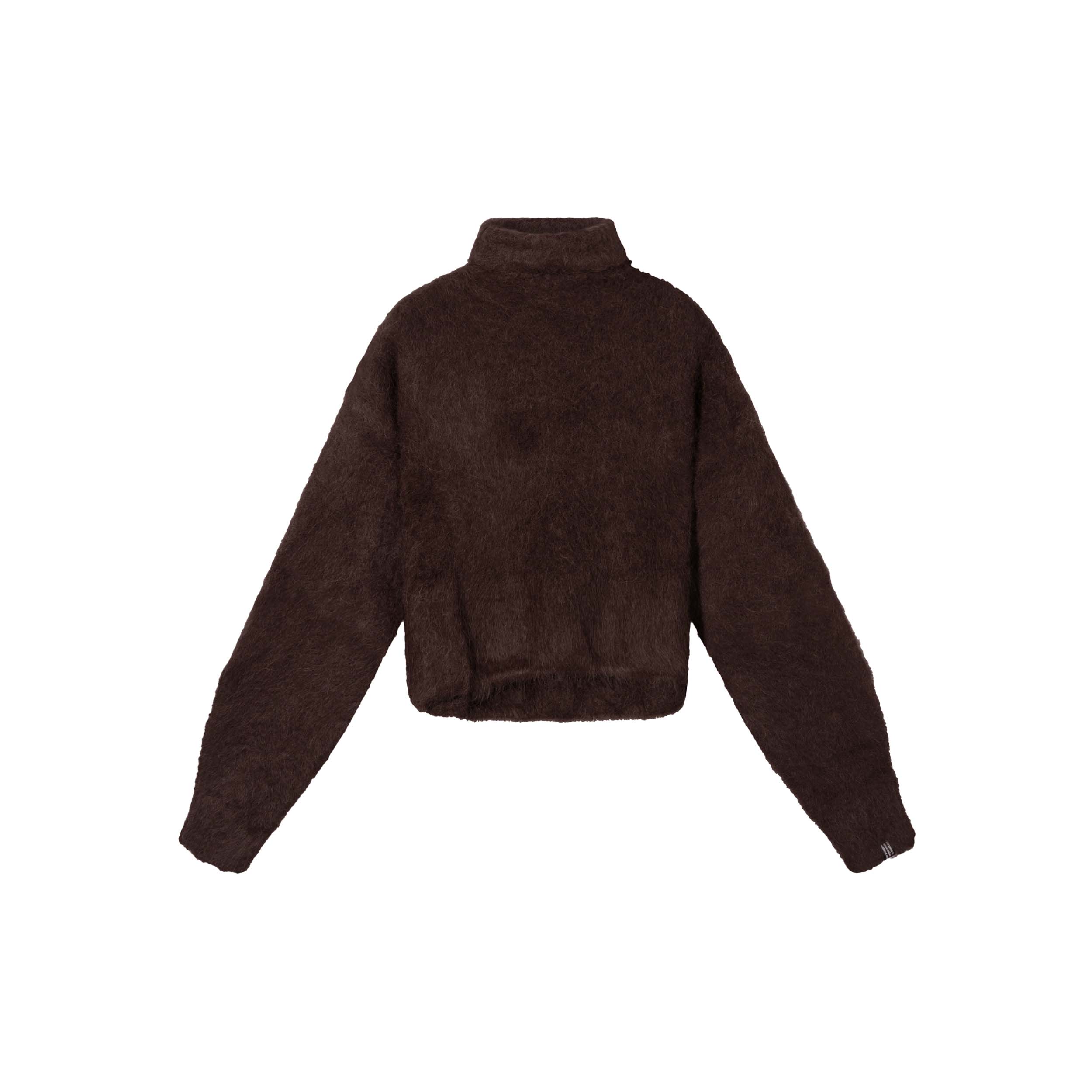10DAYS 20-611-5204 Trui Cropped Knit Turtleneck Deep Wine 10DAYS 20-611-5204 Trui Cropped Knit Turtleneck Deep Wine