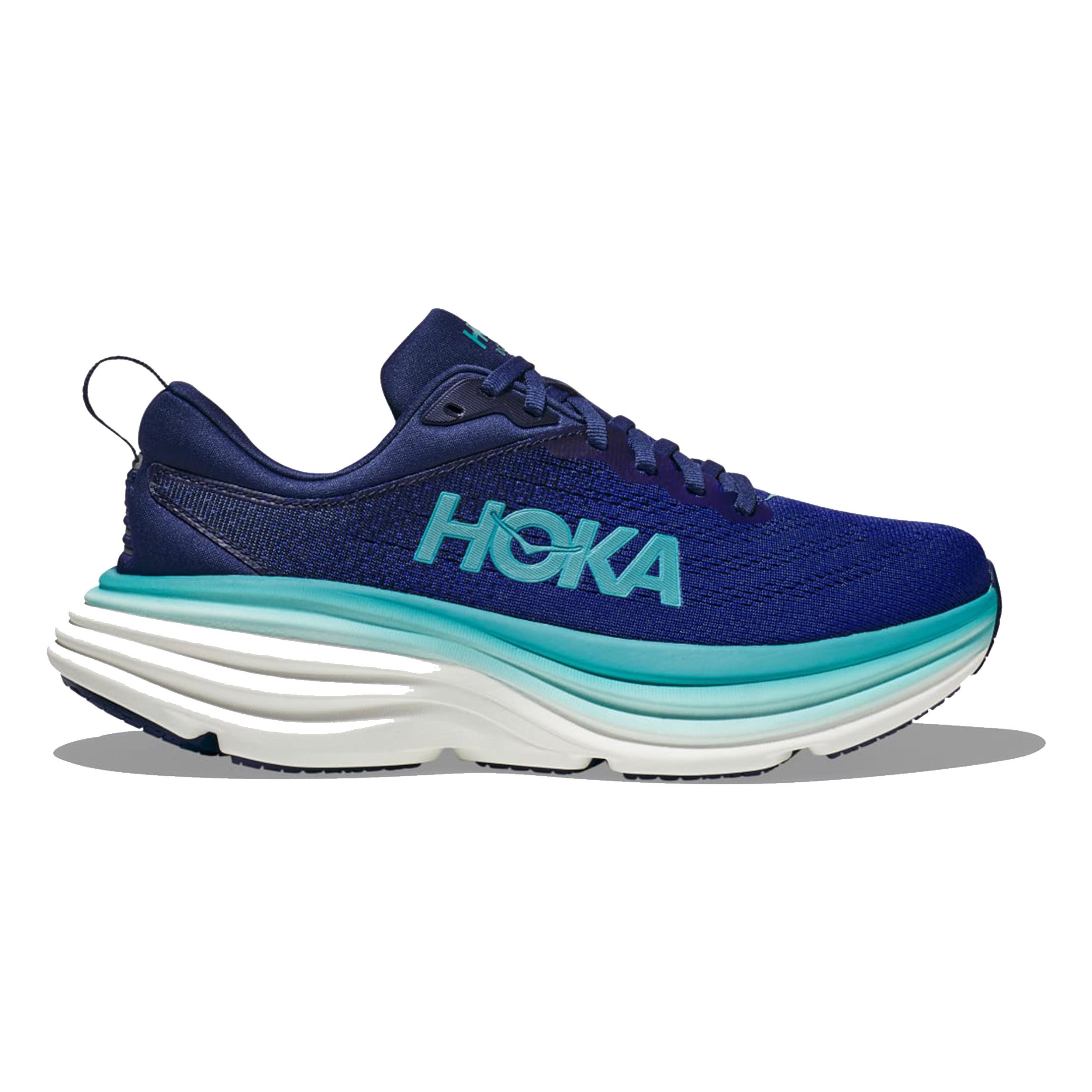 Hoka 1127952 Bondi 8 Women Bellwether Blue/Evening Sky