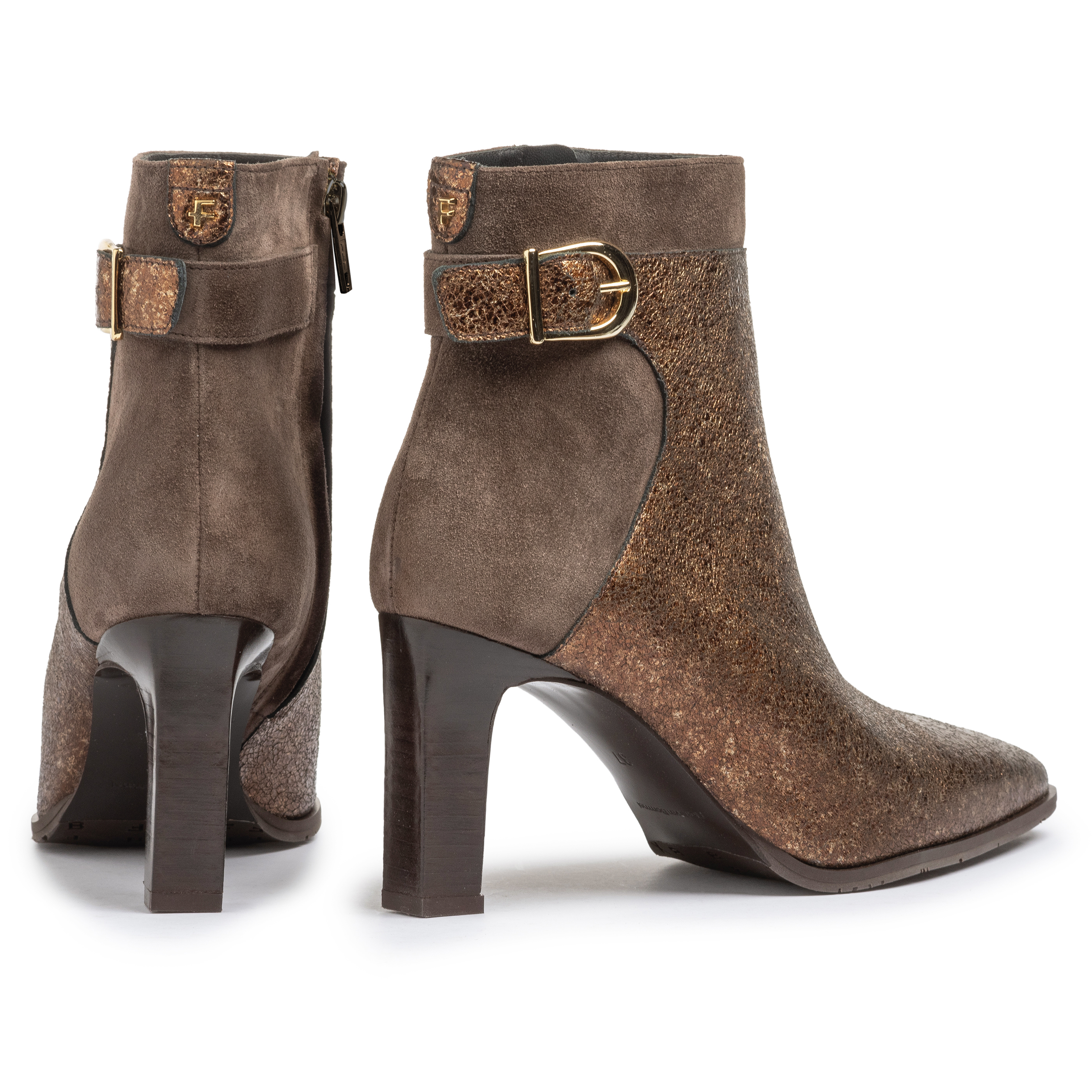 Floris van Bommel SFW-50060 Enkellaars Sharpi 02.05 Bronz G