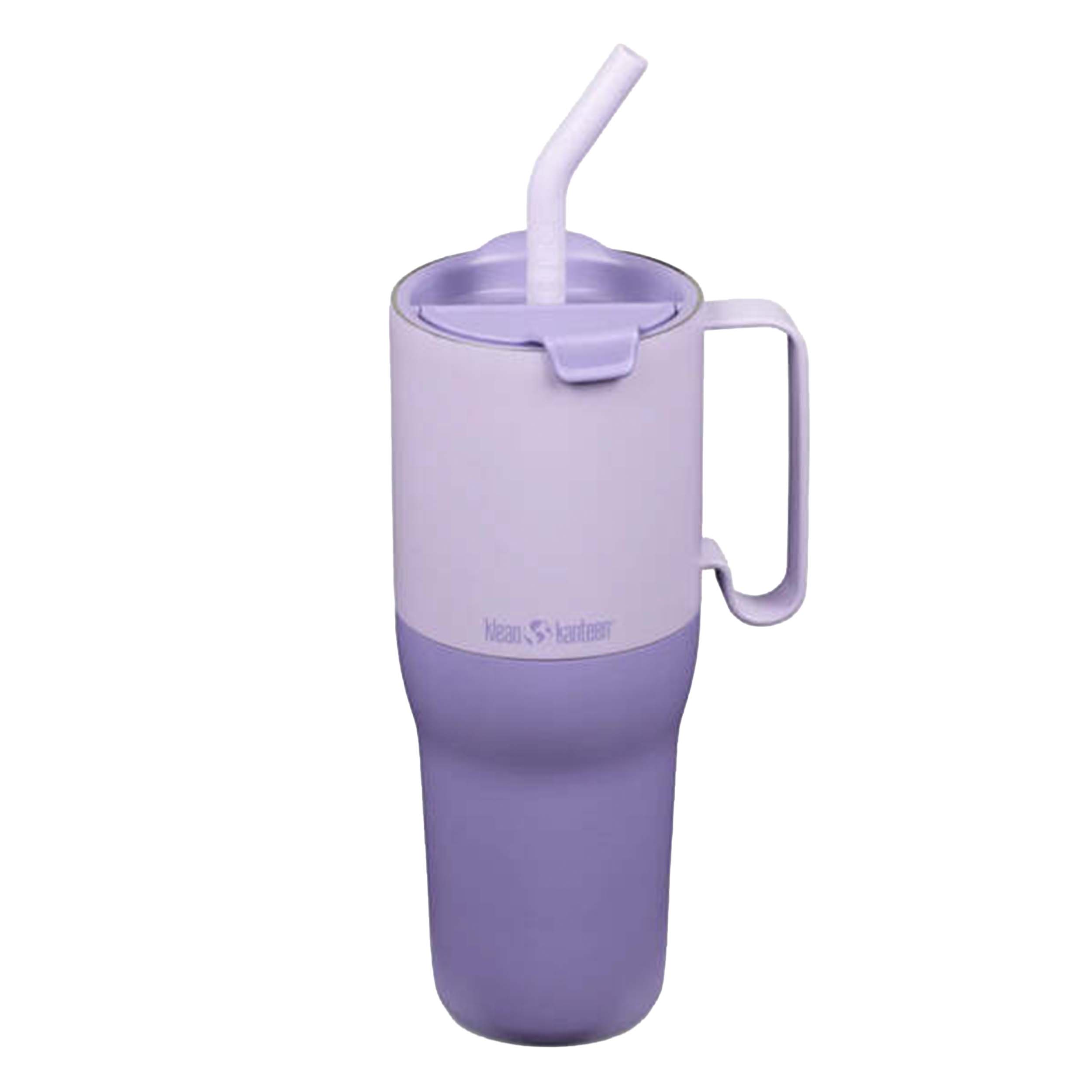 Klean Kanteen 1010993 Rise Tumbler Straw Lid 1065ML Orchid Bloom