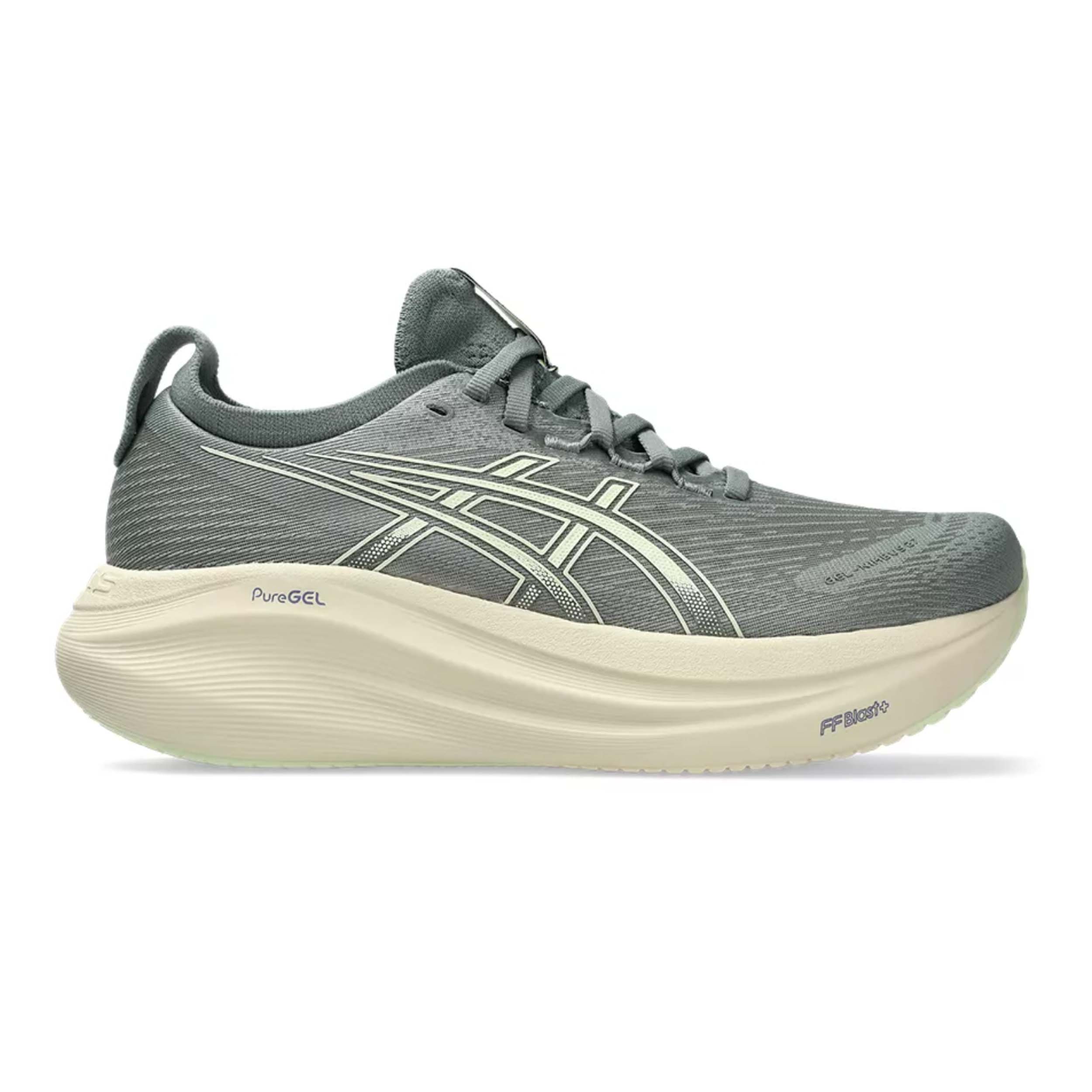 Asics 1012B753 Gel-Nimbus 27 Women Monument Blue/Whisper Green Asics 1012B753 Gel-Nimbus 27 Women Monument Blue/Whisper Green