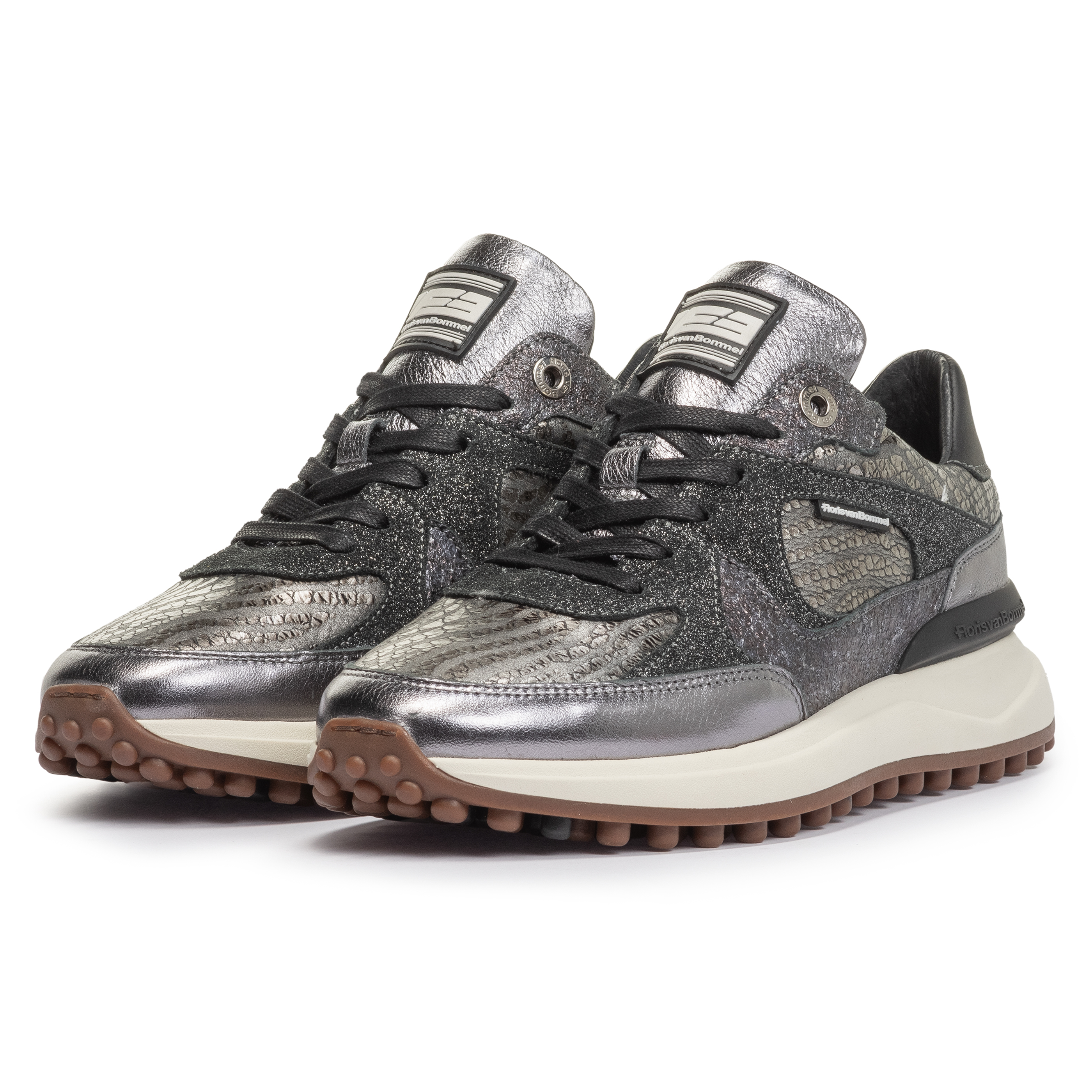 Floris van Bommel SFW-10094 Sneaker Noppi 34.00 Silver G