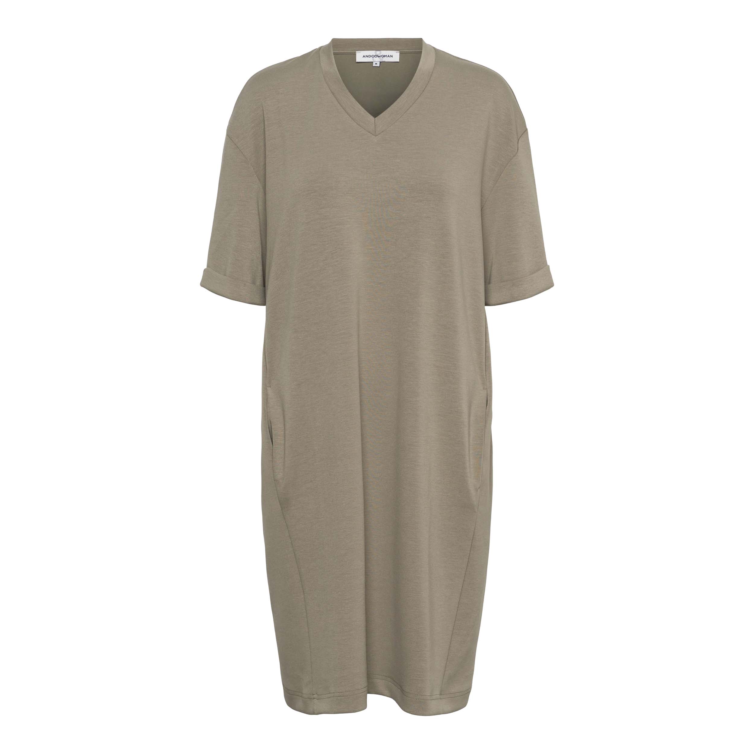 &Co DR305 Jurk Isabel Khaki
