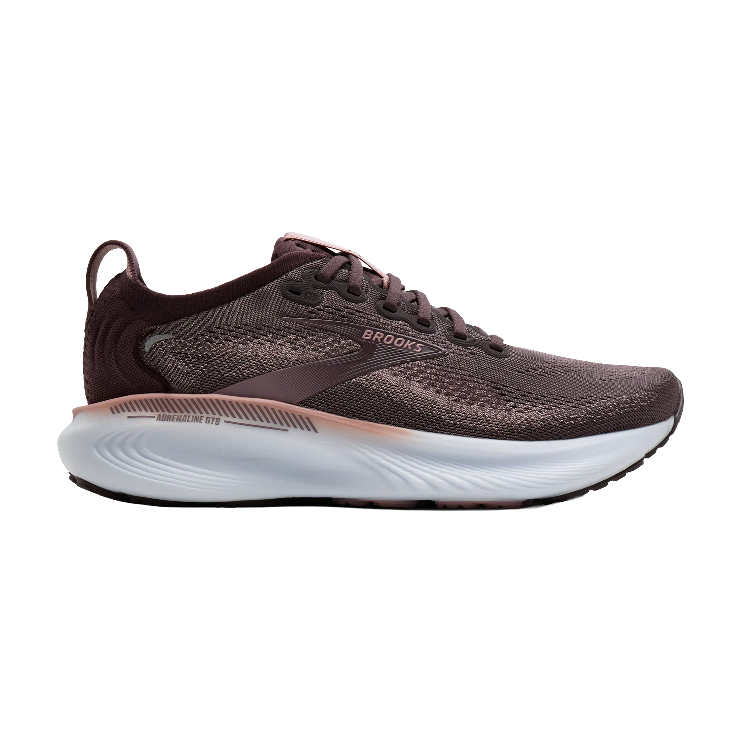Brooks 120443 Adrenaline GTS 25 Women Raisin/Woodrose/White
