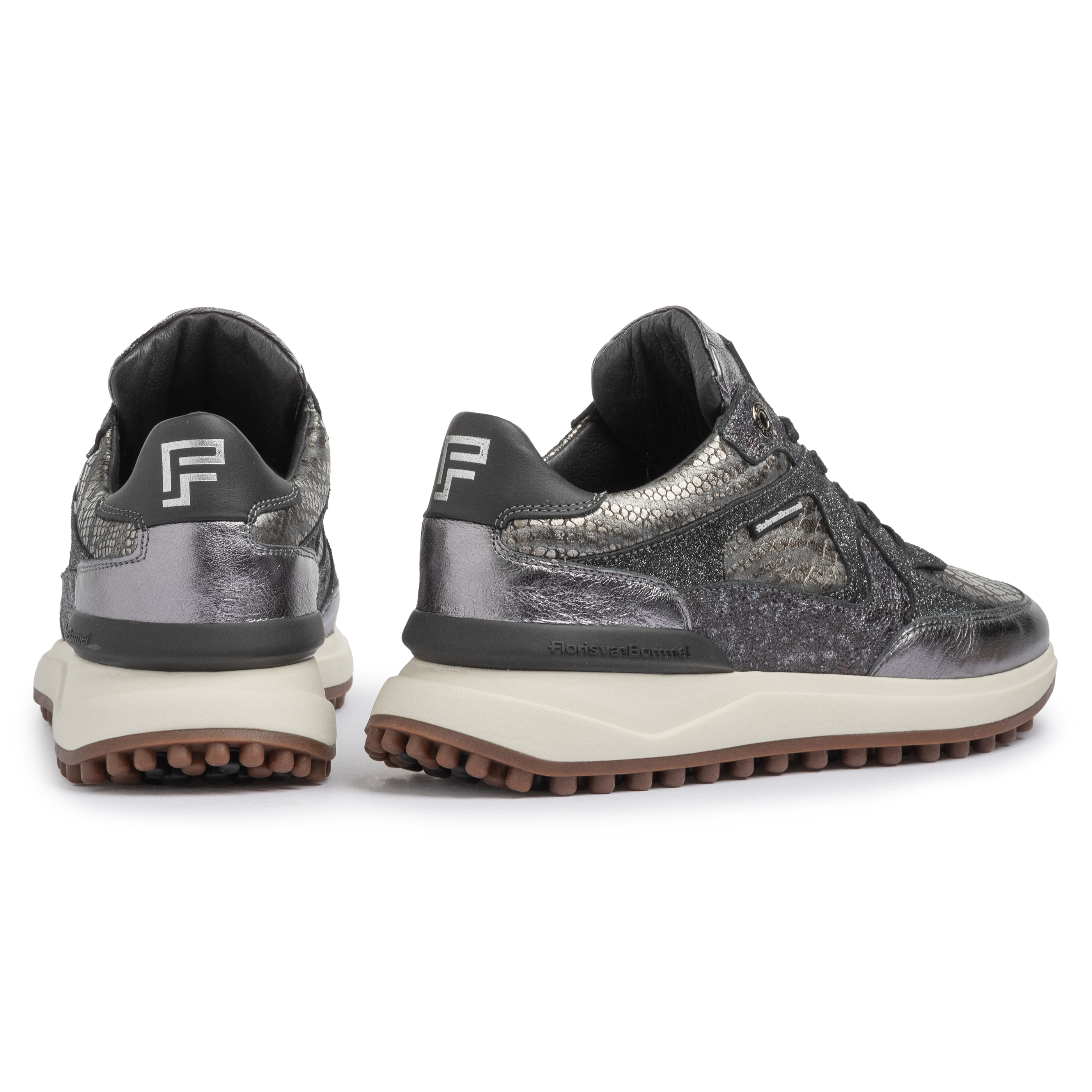 Floris van Bommel SFW-10094 Sneaker Noppi 34.00 Silver G