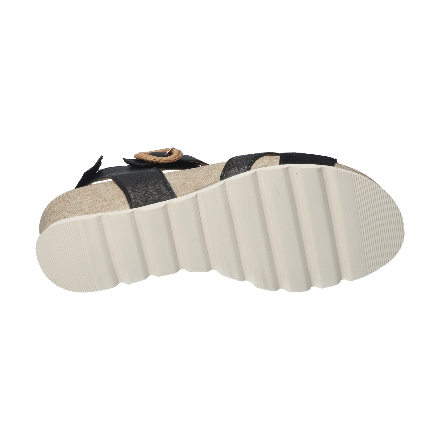 Durea 7425 Sandaal Zwart H