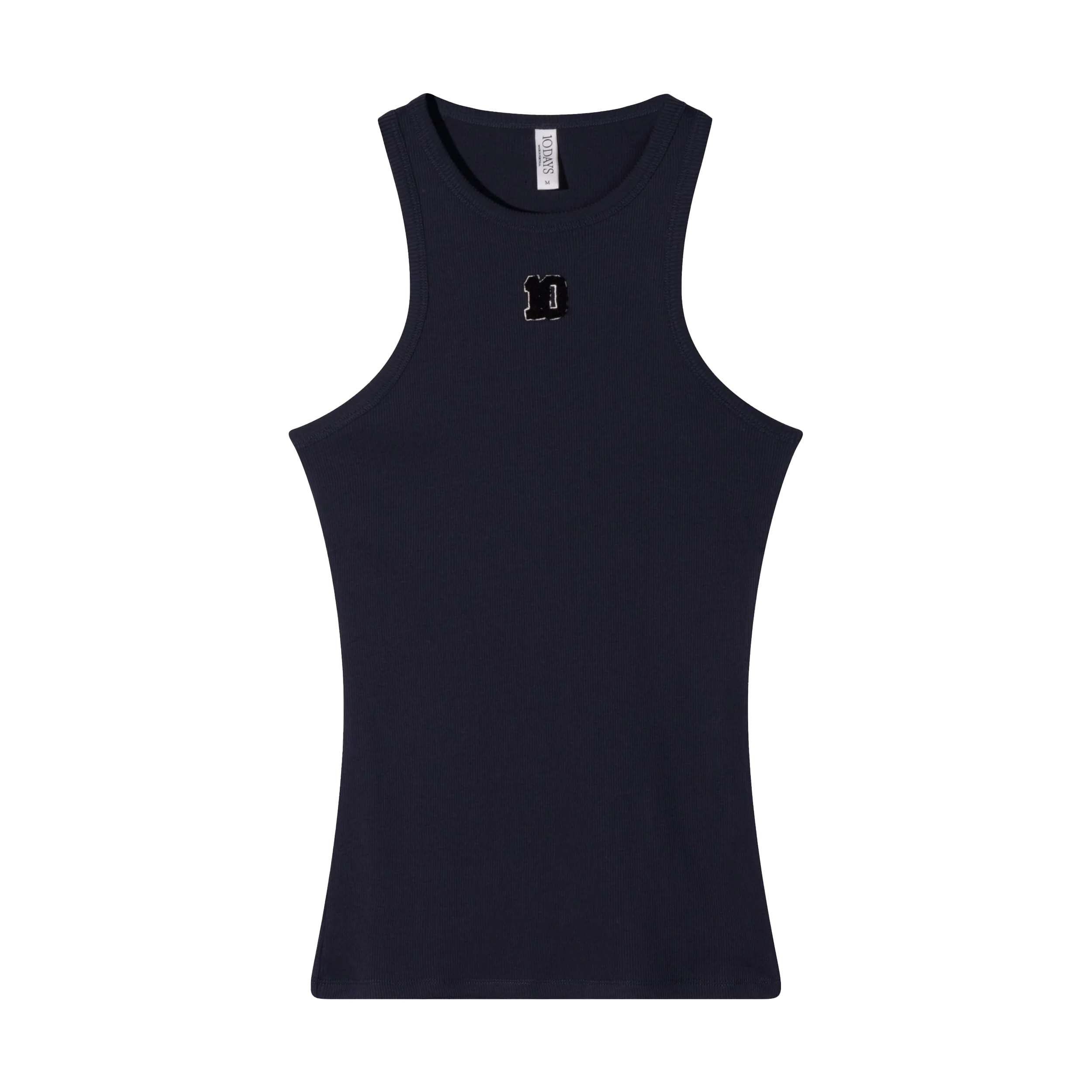 10DAYS 20-455-5203 Top Rib Terry Dark Navy