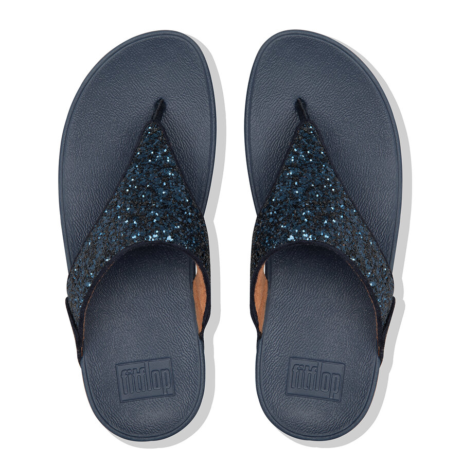 FitFlop X03 Slipper Lulu Glitter Midnight Navy