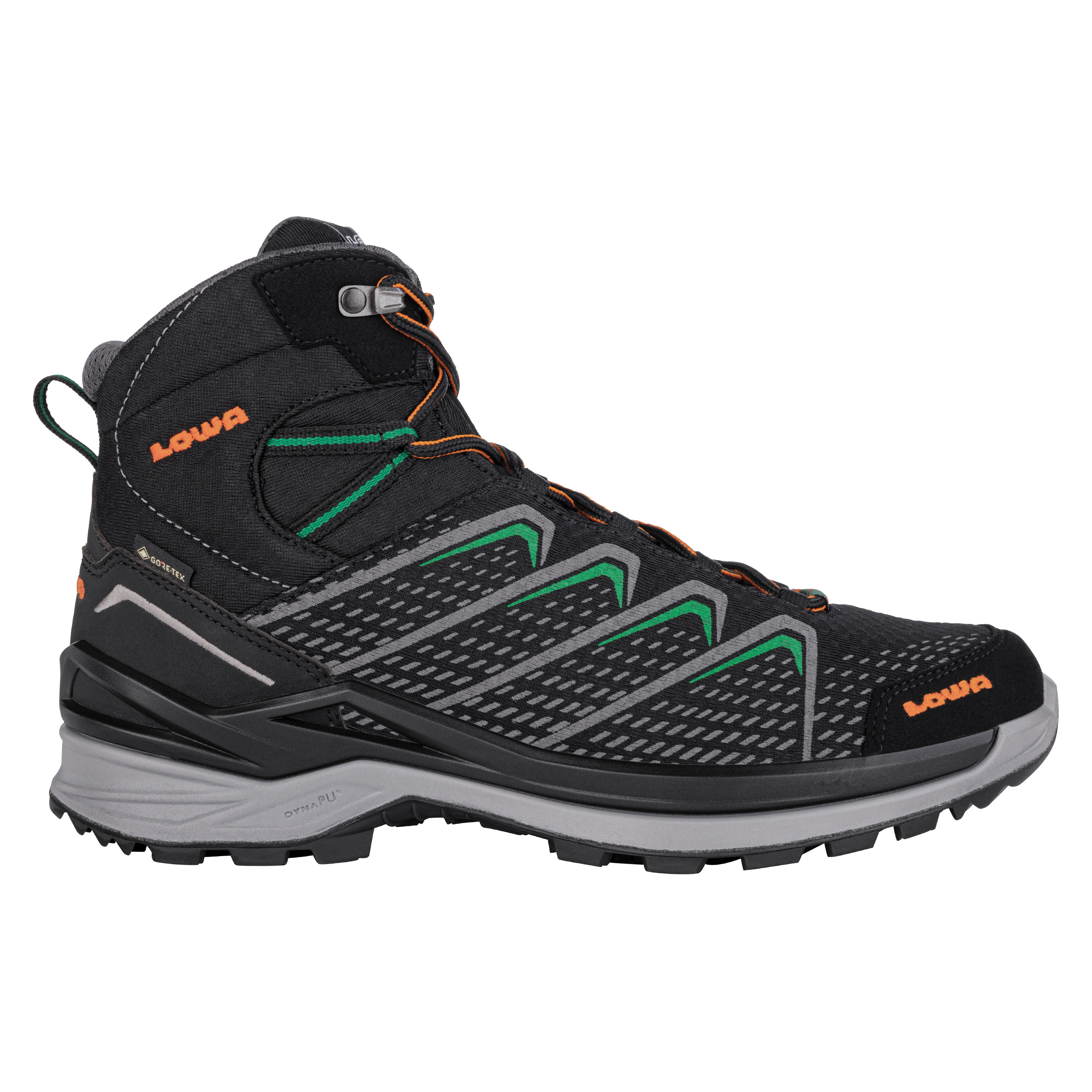 Lowa 510627 Ferrox N4D GTX Mid Zwart/Groen