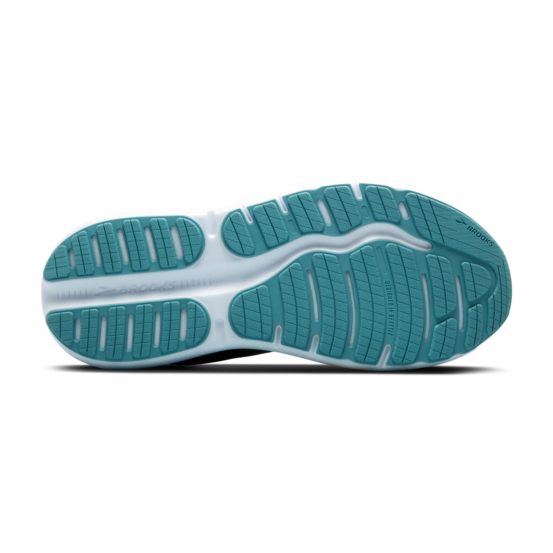 Brooks 110431 Ghost Max 2 Men Moroccan Blue/Aqua/Orange Pop
