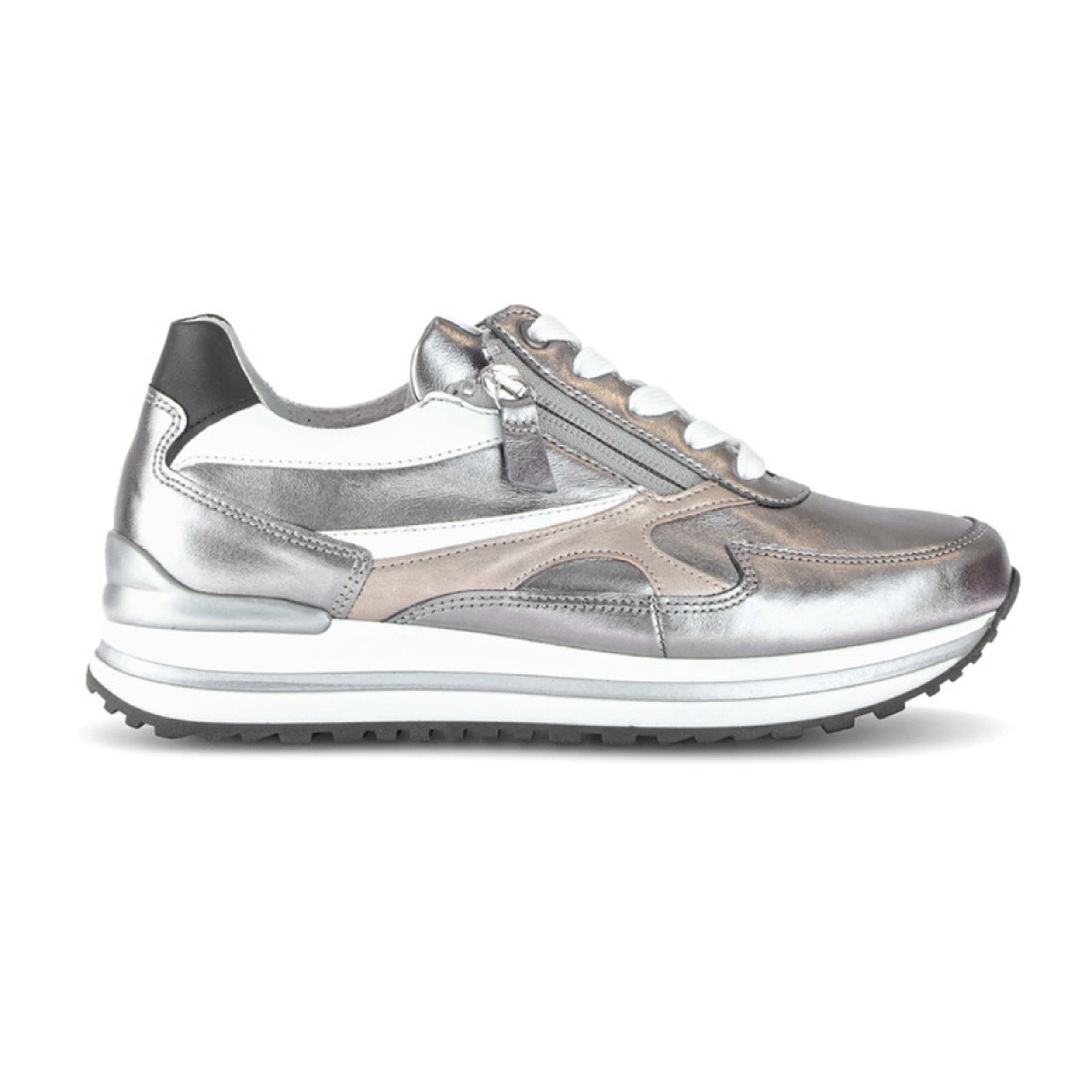 Gabor 56.526 Sneaker Antique Silver/White/Black H