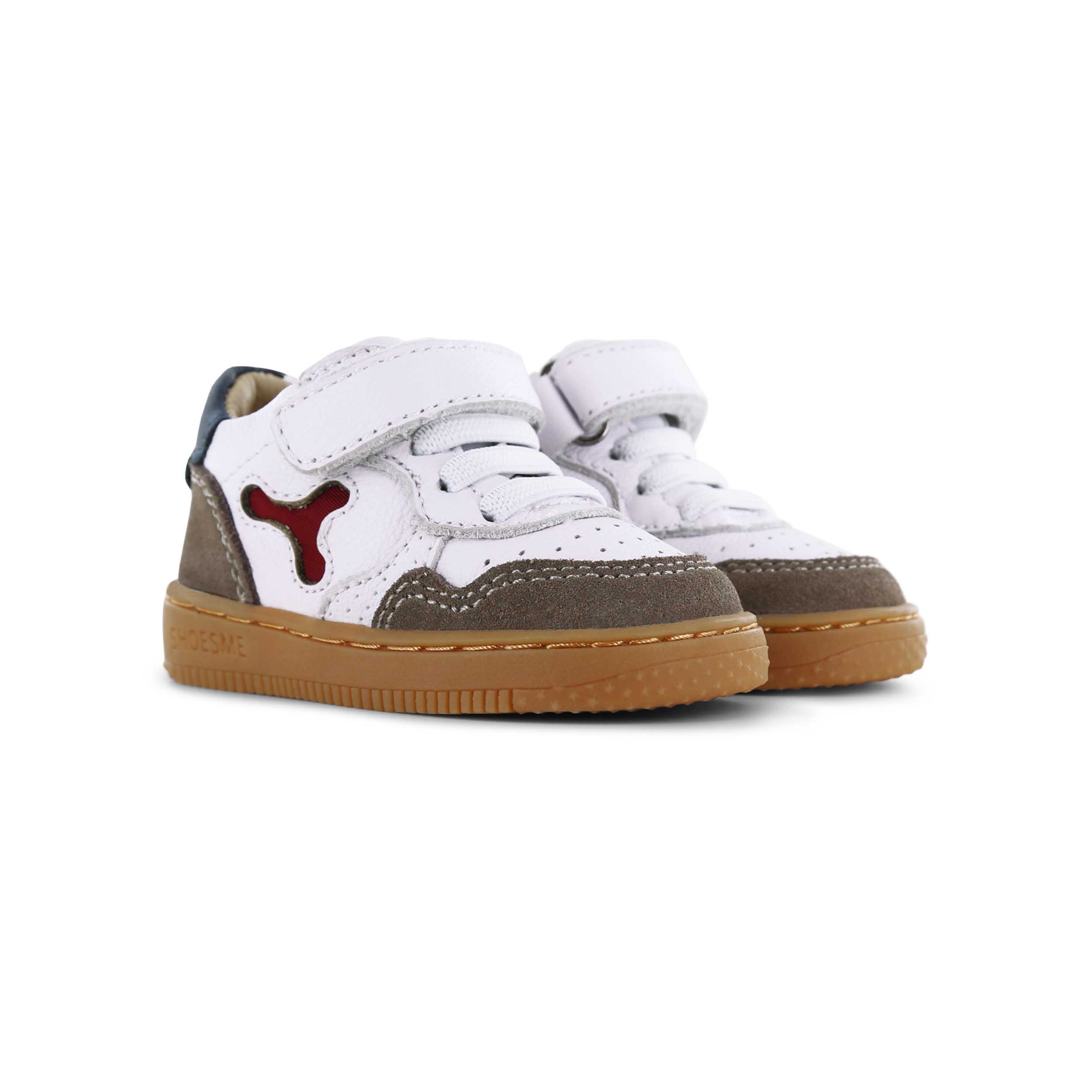 Shoesme BN25S012 Sneaker Extreme-Flex White/Dark Blue