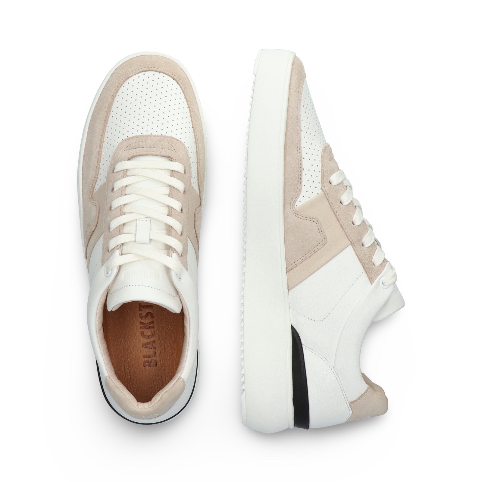 Blackstone DG513 Sneaker Marble Colton White/Sand