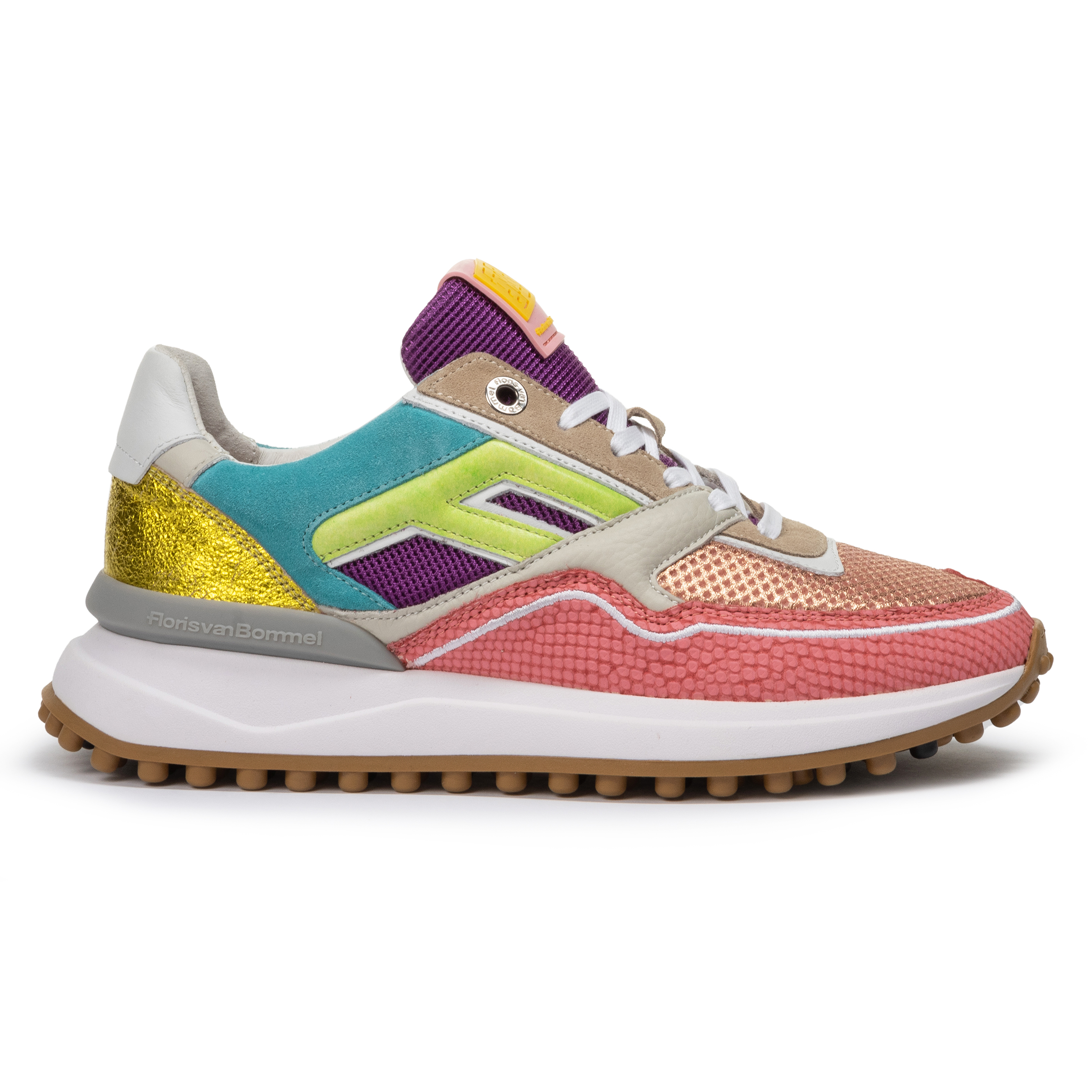 Floris van Bommel SFW-10128 Sneaker Noppi 36.01 Orange G