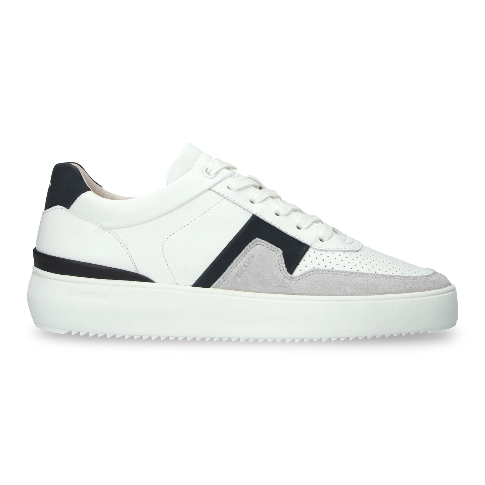 Blackstone DG513 Sneaker Marble Colton White/Dark Blue