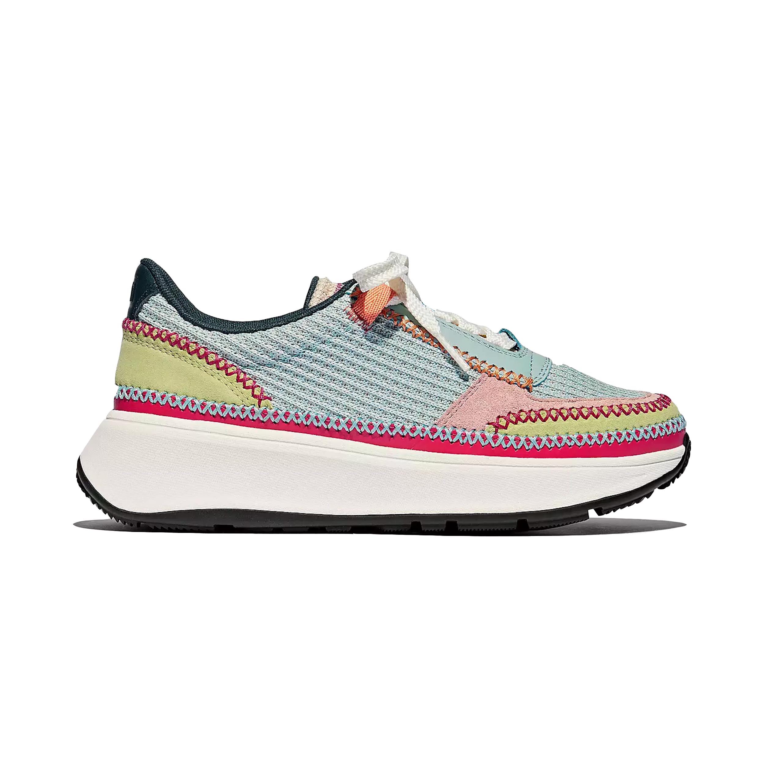 FitFlop IA3 Sneaker F-Mode Cross Stitch Tutti Frutti Mix