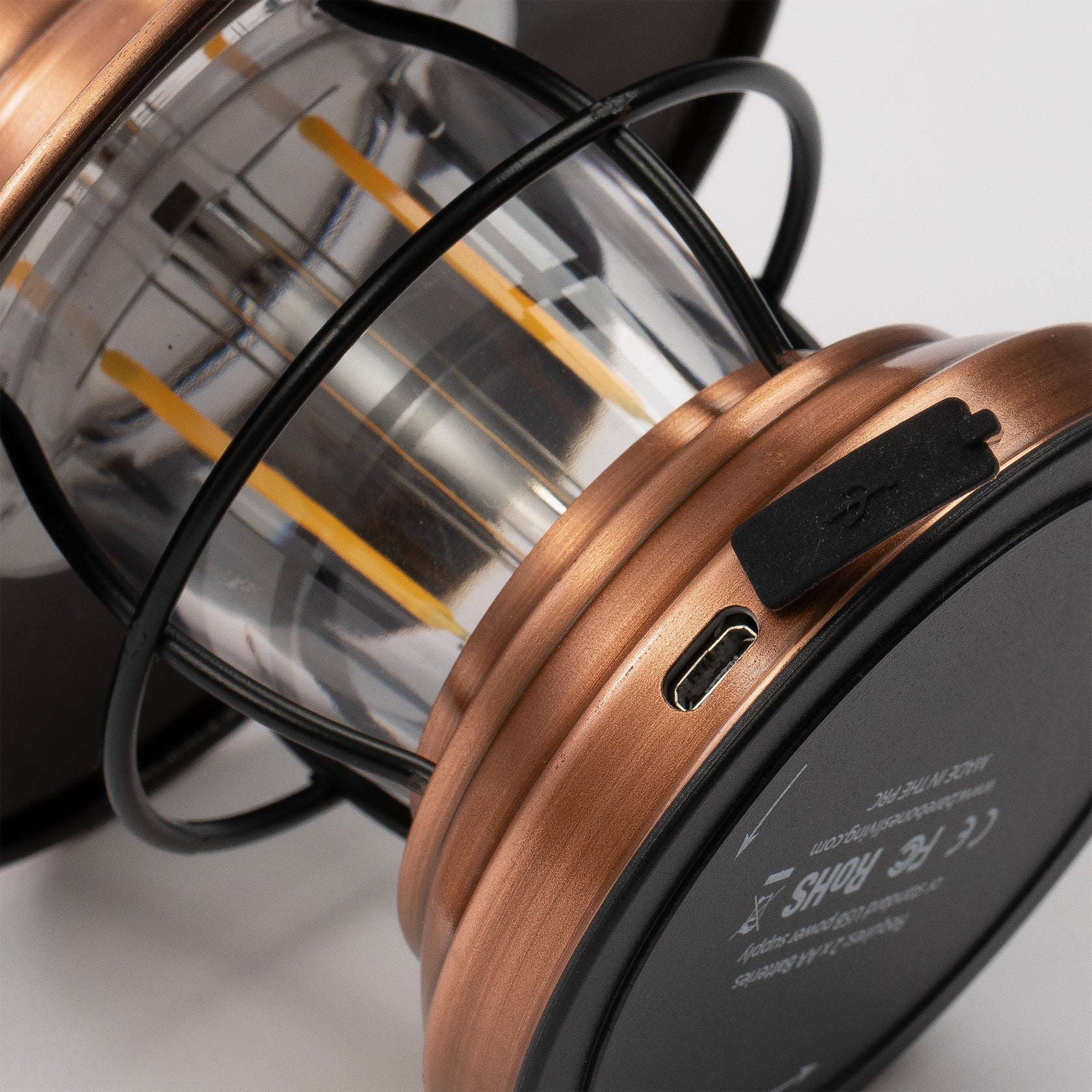 Barebones 275 Lamp Edison Mini Lantern Copper