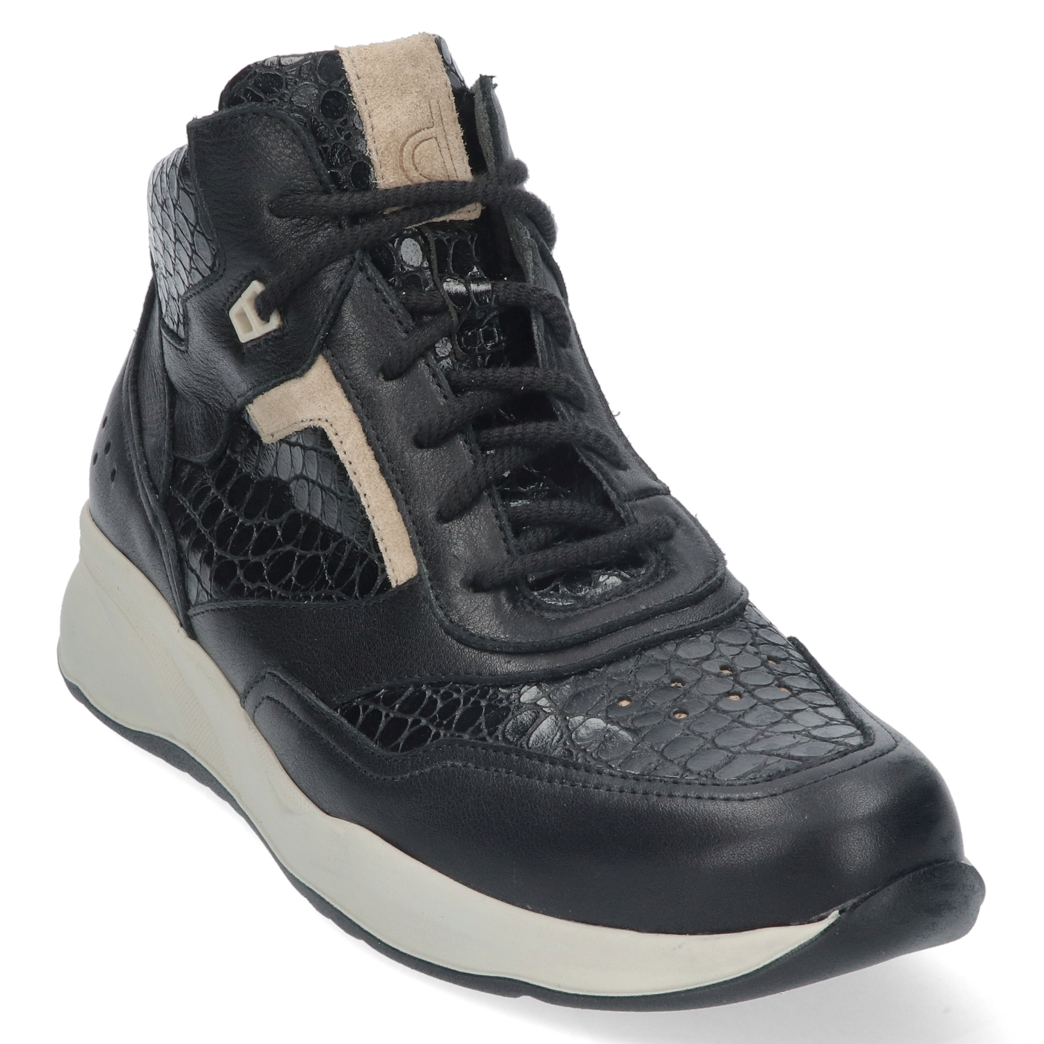 Durea 9778 Sneaker Zwart/Seppia E