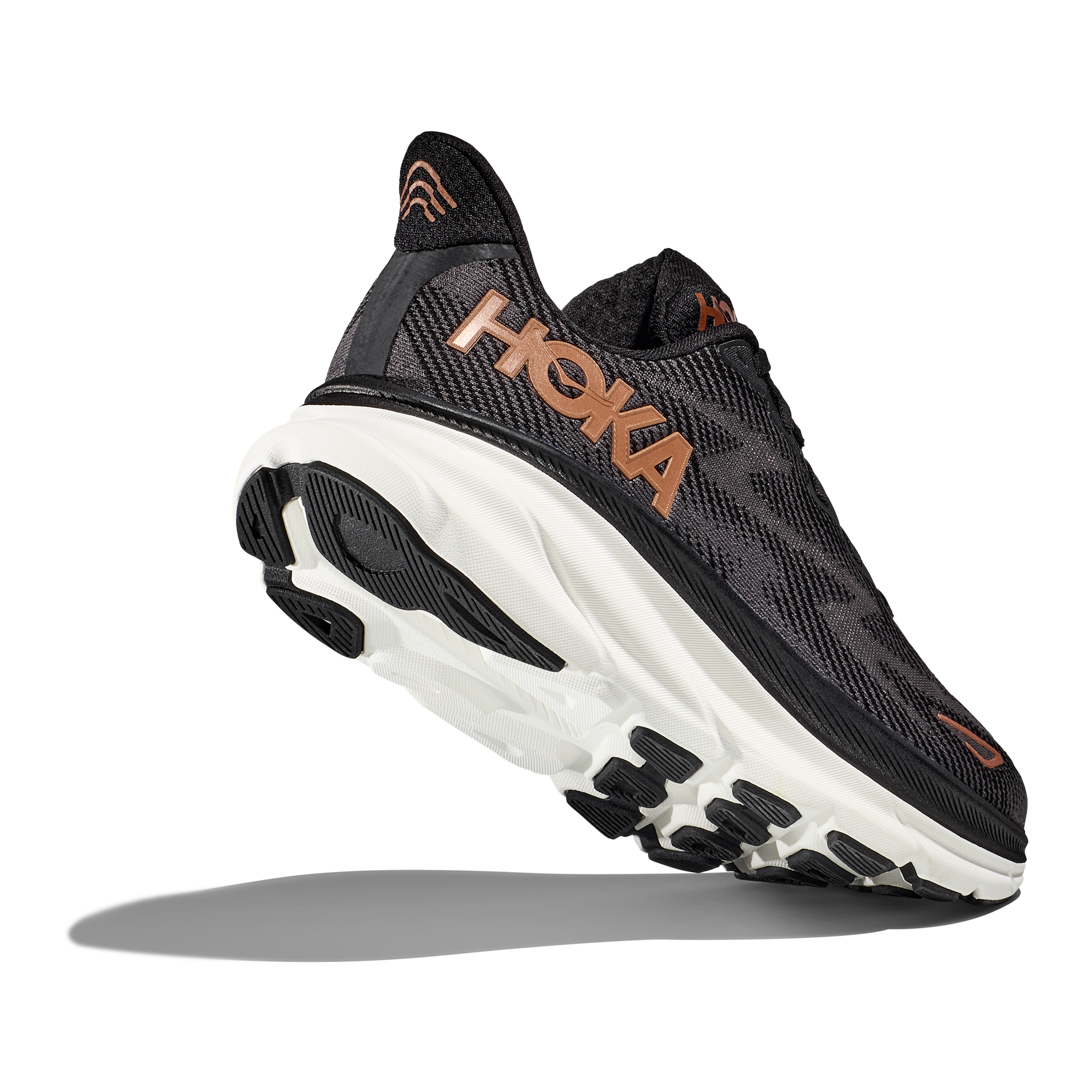 Hoka 1127896 Clifton 9 Women Black/Copper