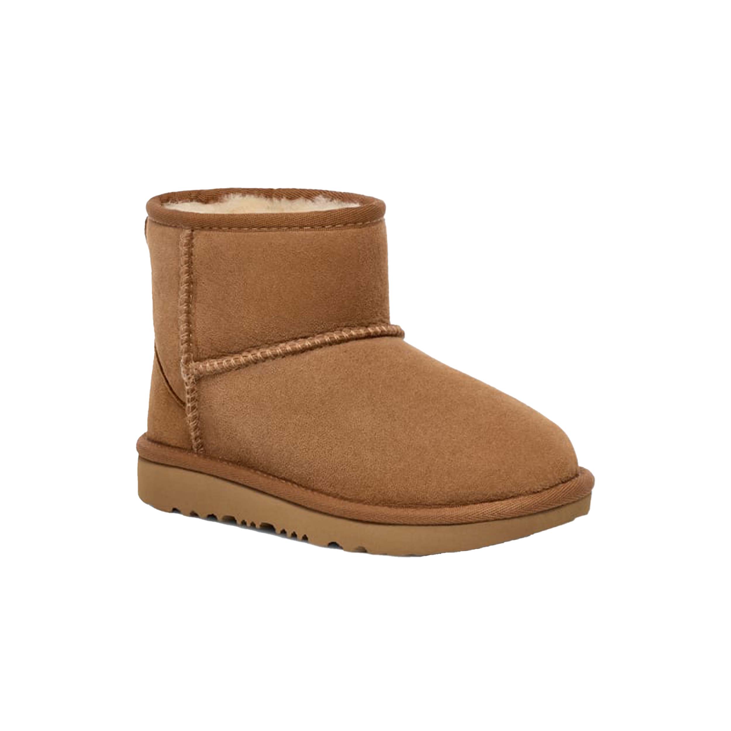 UGG 1017715K Enkellaars Kids Classic Mini II Chestnut
