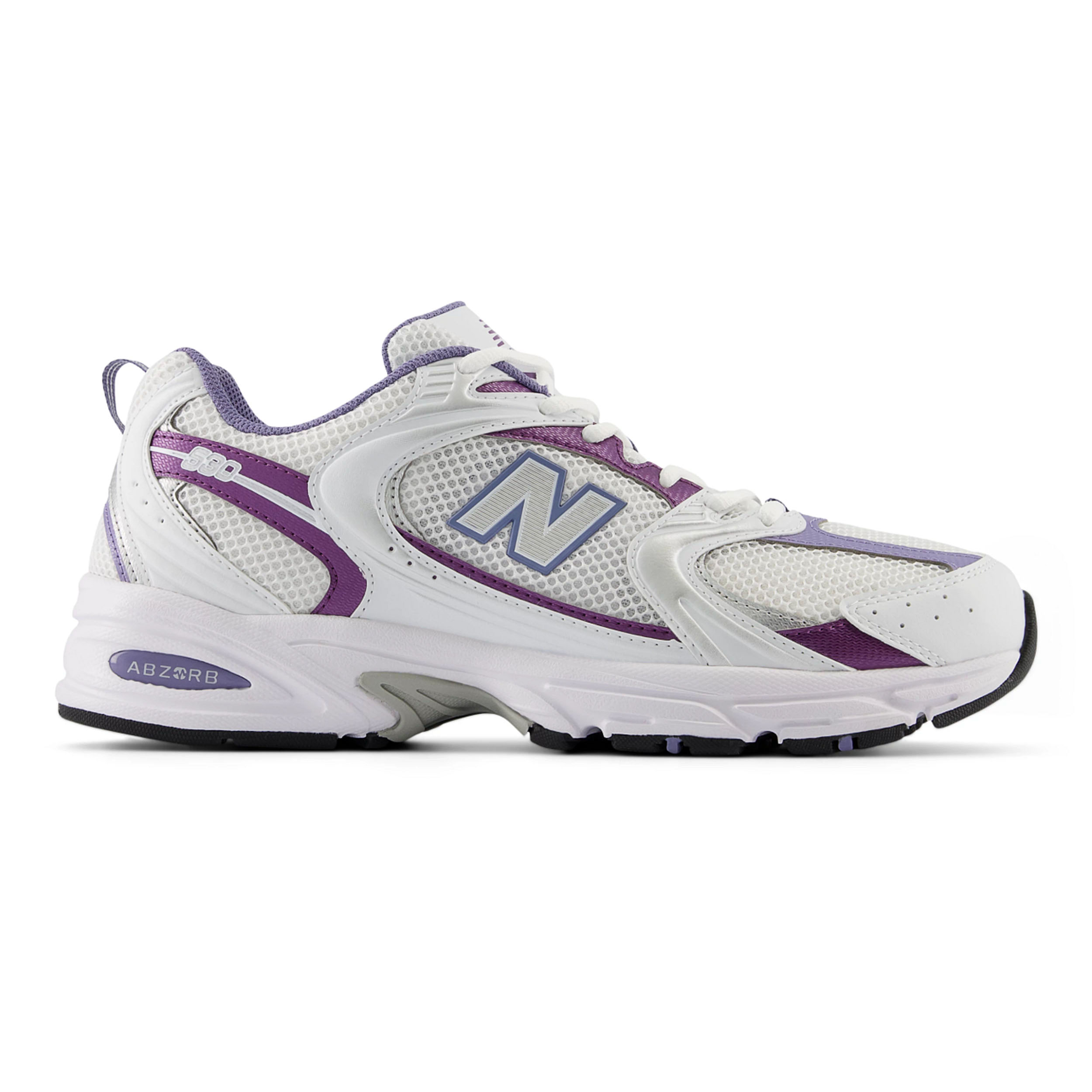 New Balance 530 Sneaker White/Dusted Grape