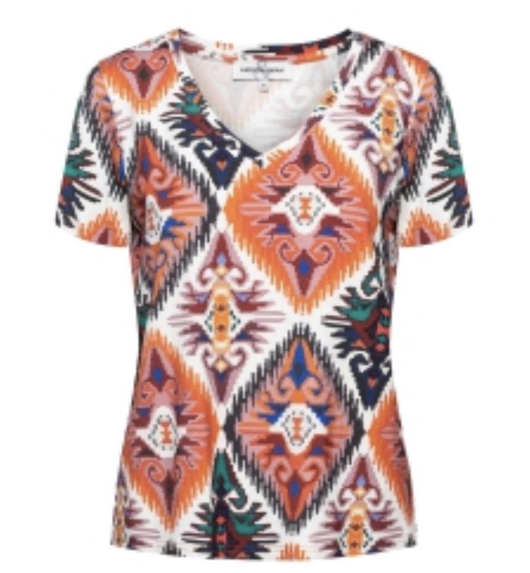 &Co Woman Venice Big Ikat Top Multi