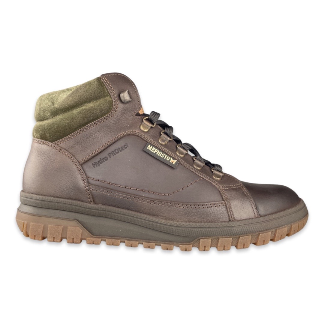 Mephisto Pitt Boot Dark Brown Green