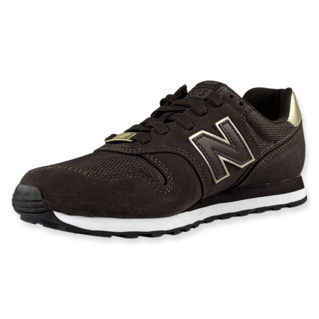 New Balance WL373 Black Gold Metallic 6.5 zwart 2900015358128