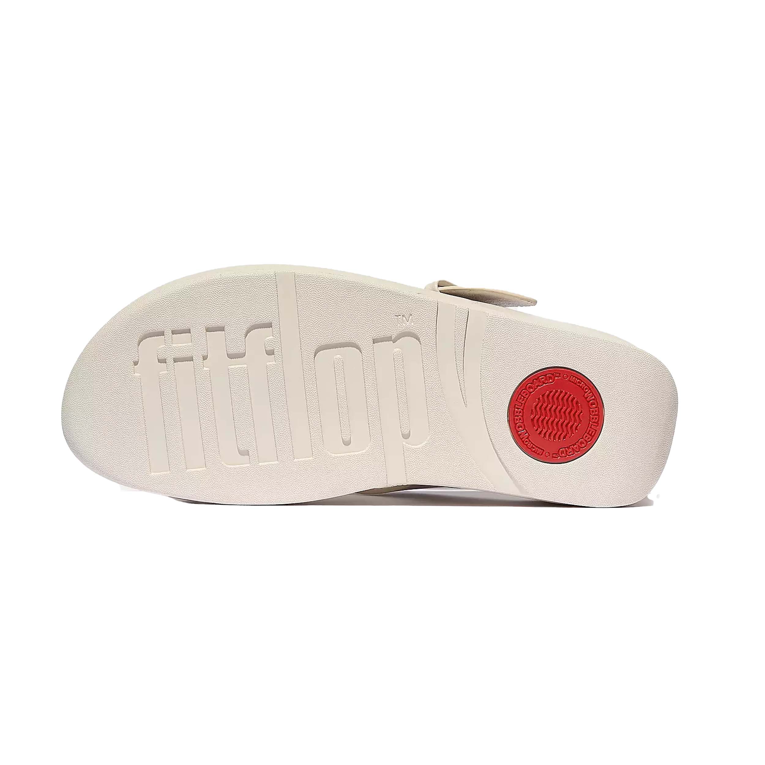 FitFlop JE9 Slipper Lulu Resin Buckle Paris Beige