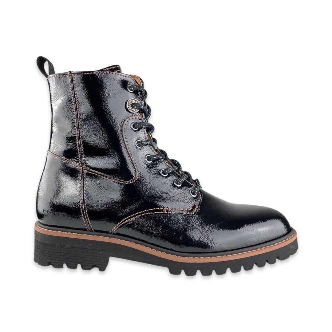 Piedi Nudi 2756 Boot Black Patent