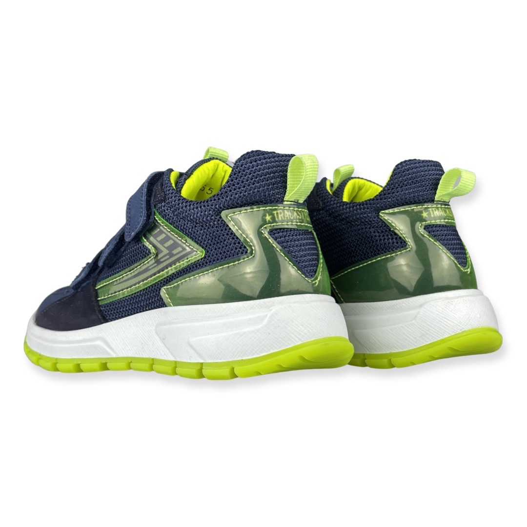 Trackstyle 322355 Sneaker Pelle Python Dark Blue 2.5