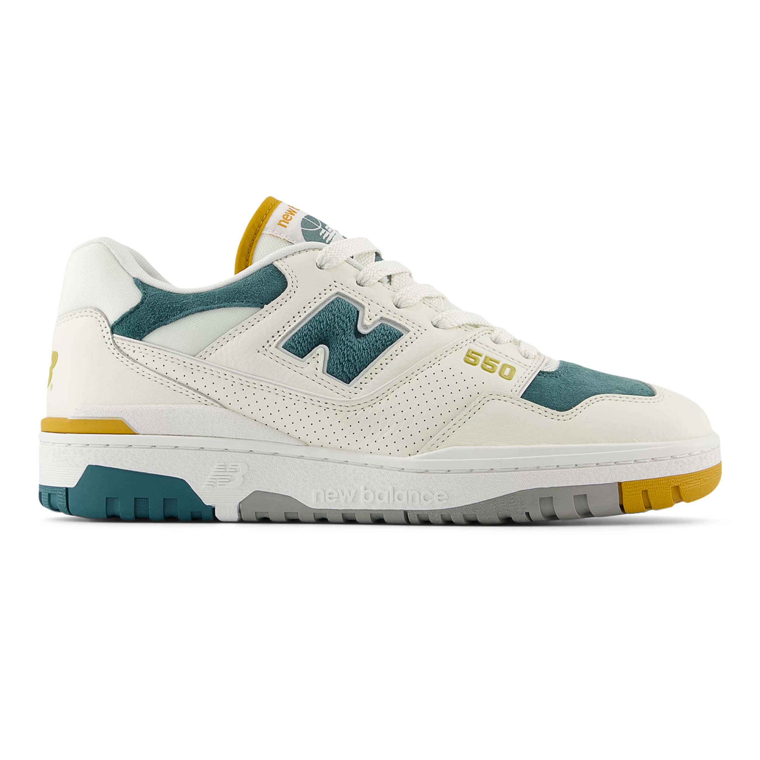 New Balance 550 Sneaker Sea Salt/New Spruce