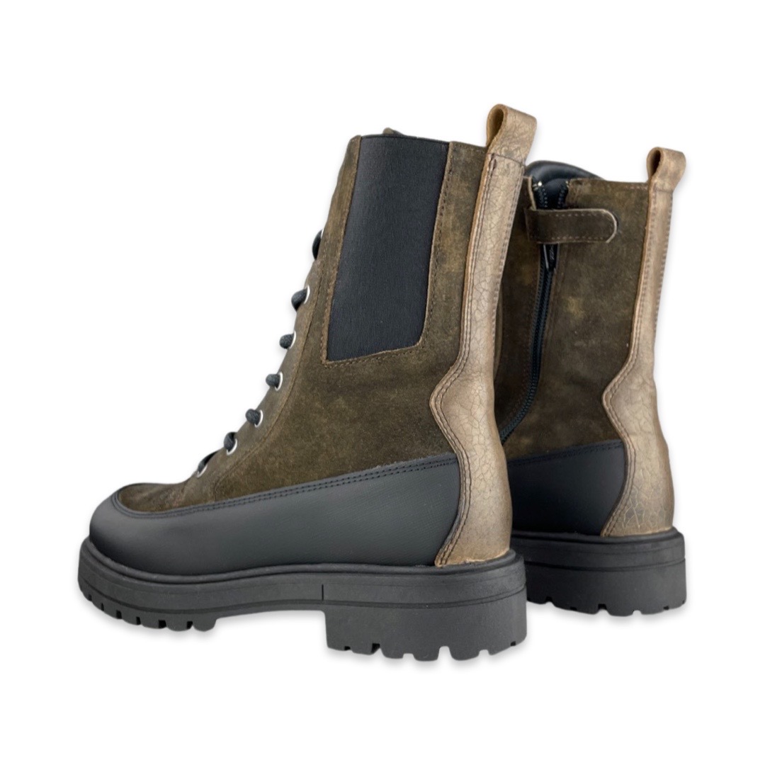 Piedro 69132 Boot Khaki/Zwart 5