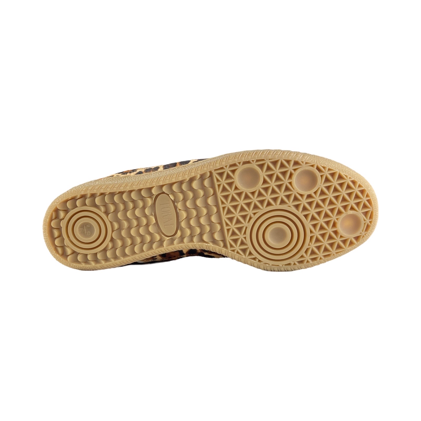 Toral Sneaker Rem Pony Leopard/Negro
